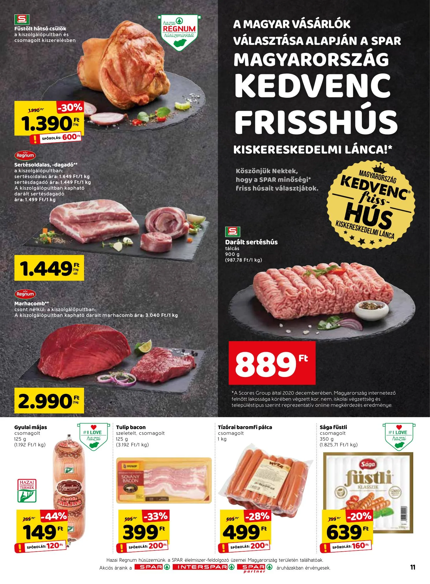 Spar akciós újság 04.22–04.28 – 11. oldal