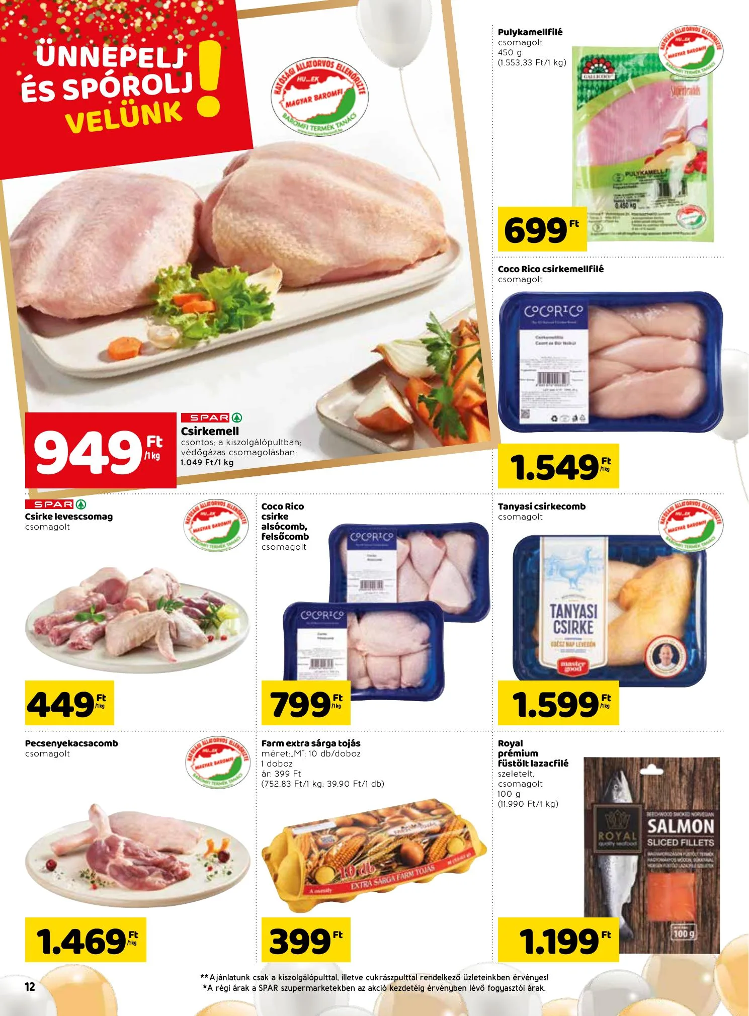 Spar akciós újság 04.22–04.28 – 12. oldal