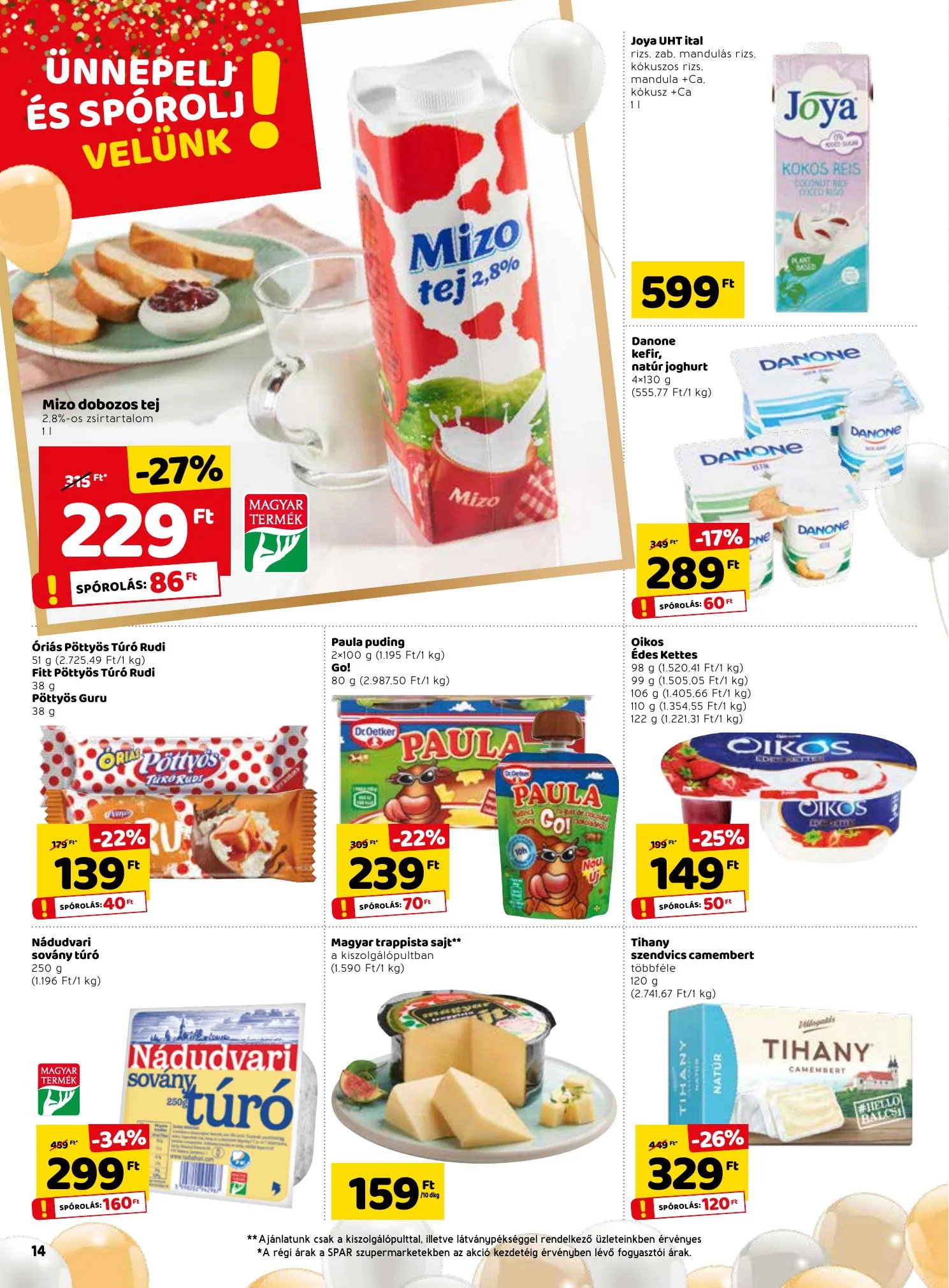 Spar akciós újság 04.22–04.28 – 14. oldal