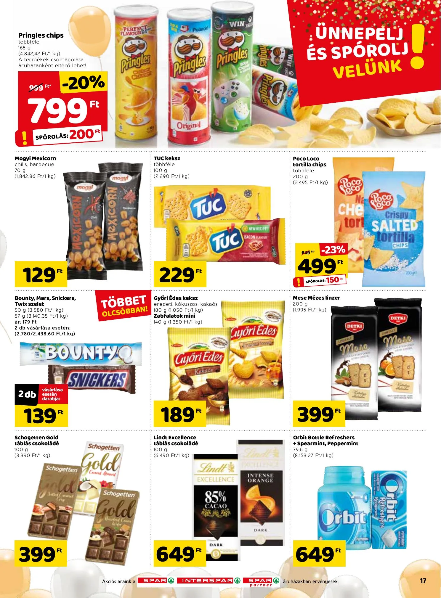 Spar akciós újság 04.22–04.28 – 17. oldal