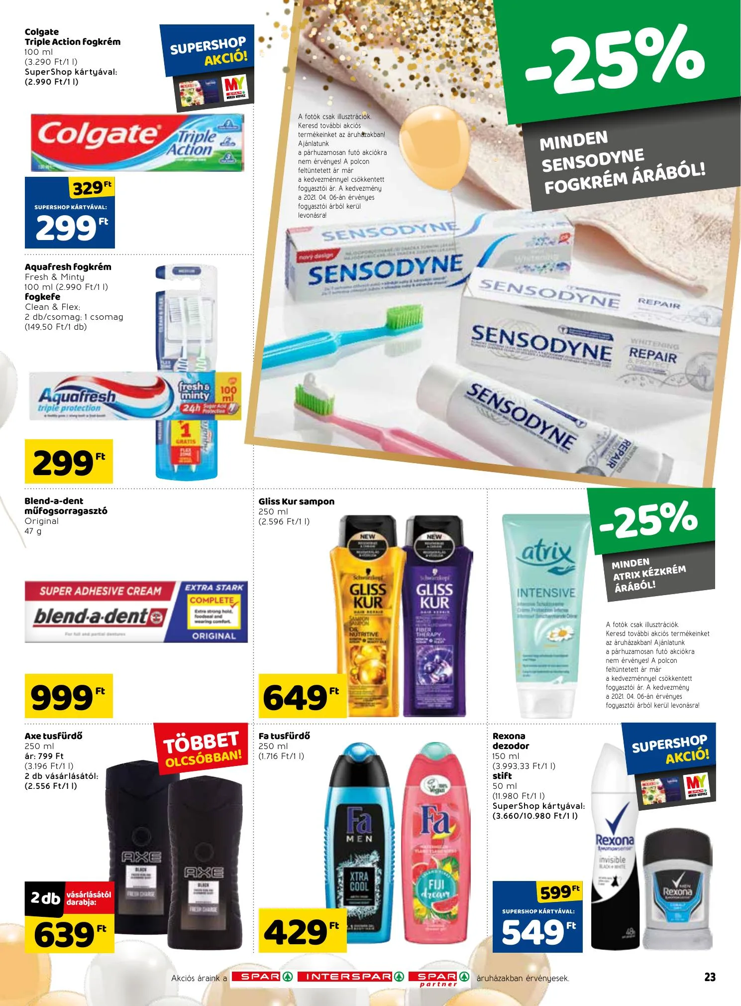 Spar akciós újság 04.22–04.28 – 23. oldal