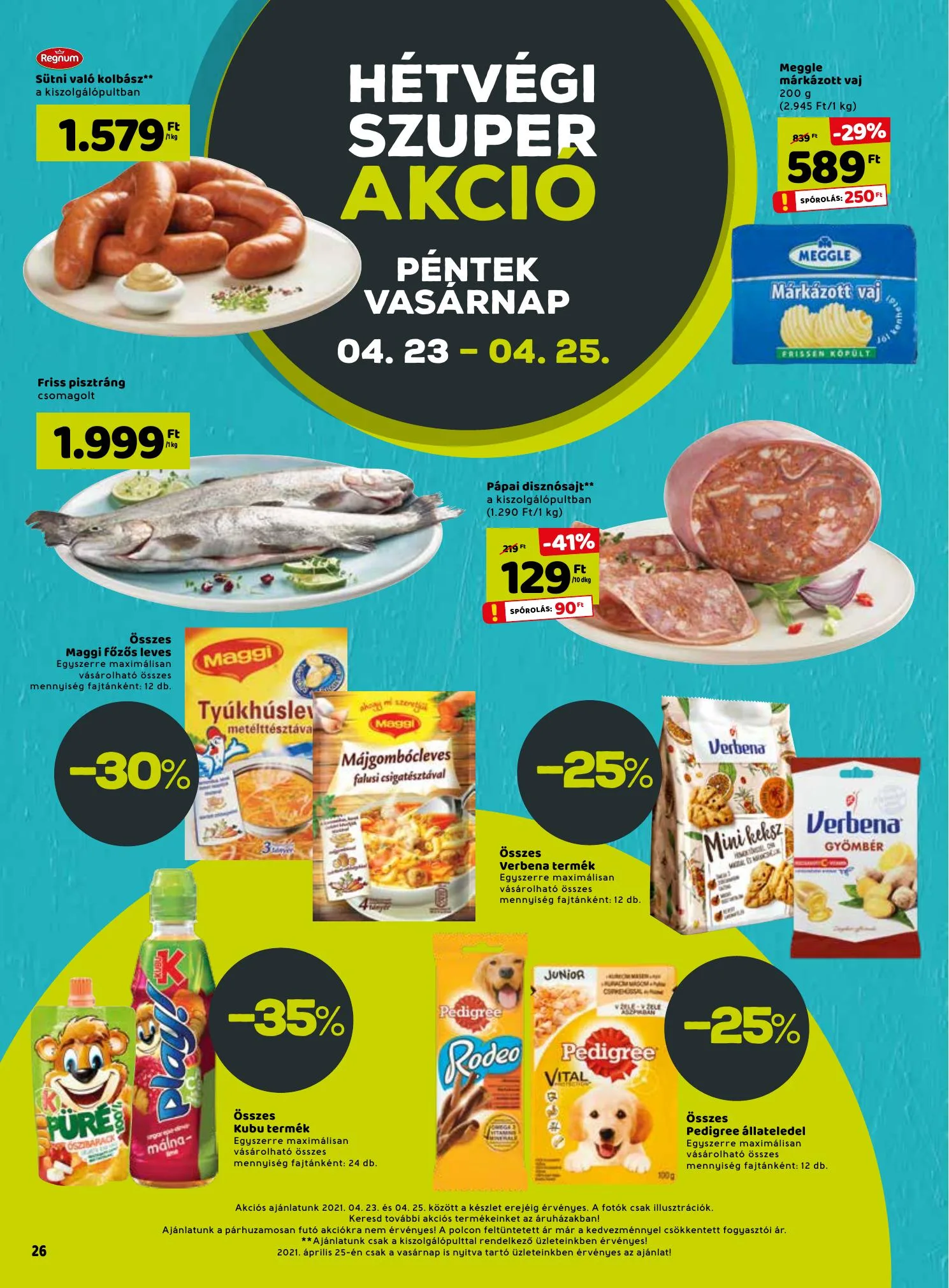Spar akciós újság 04.22–04.28 – 26. oldal