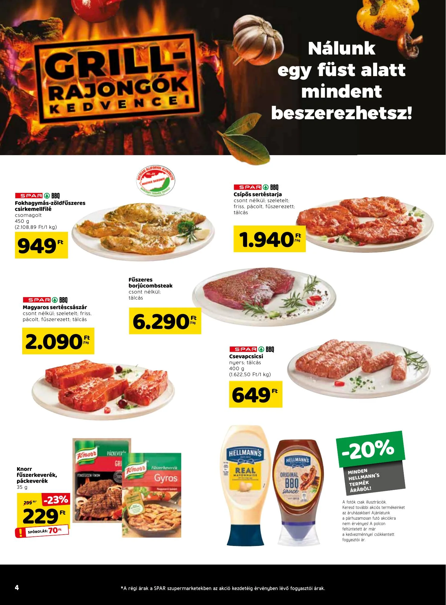 Spar akciós újság 04.22–04.28 – 4. oldal