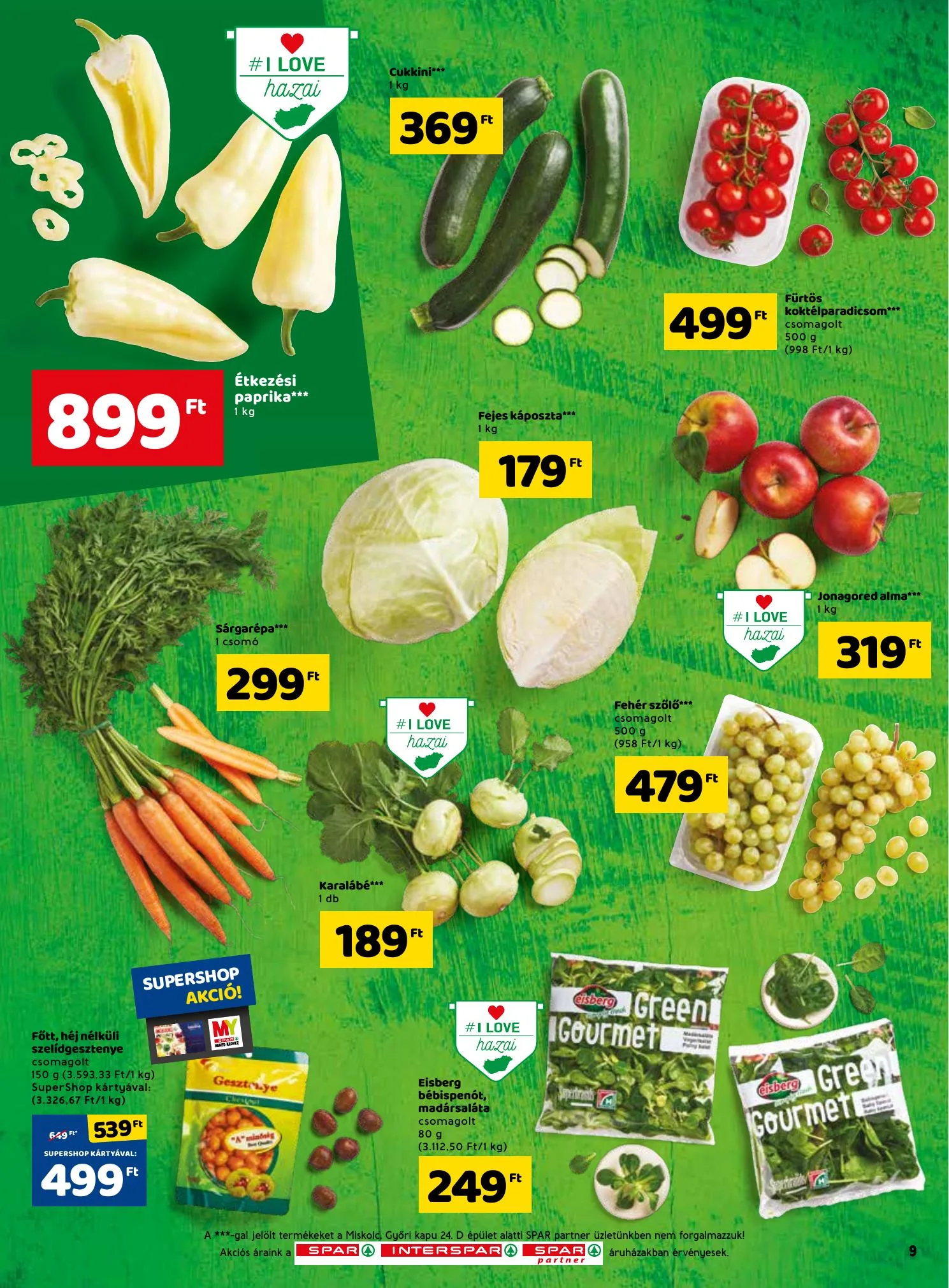 Spar akciós újság 04.22–04.28 – 9. oldal