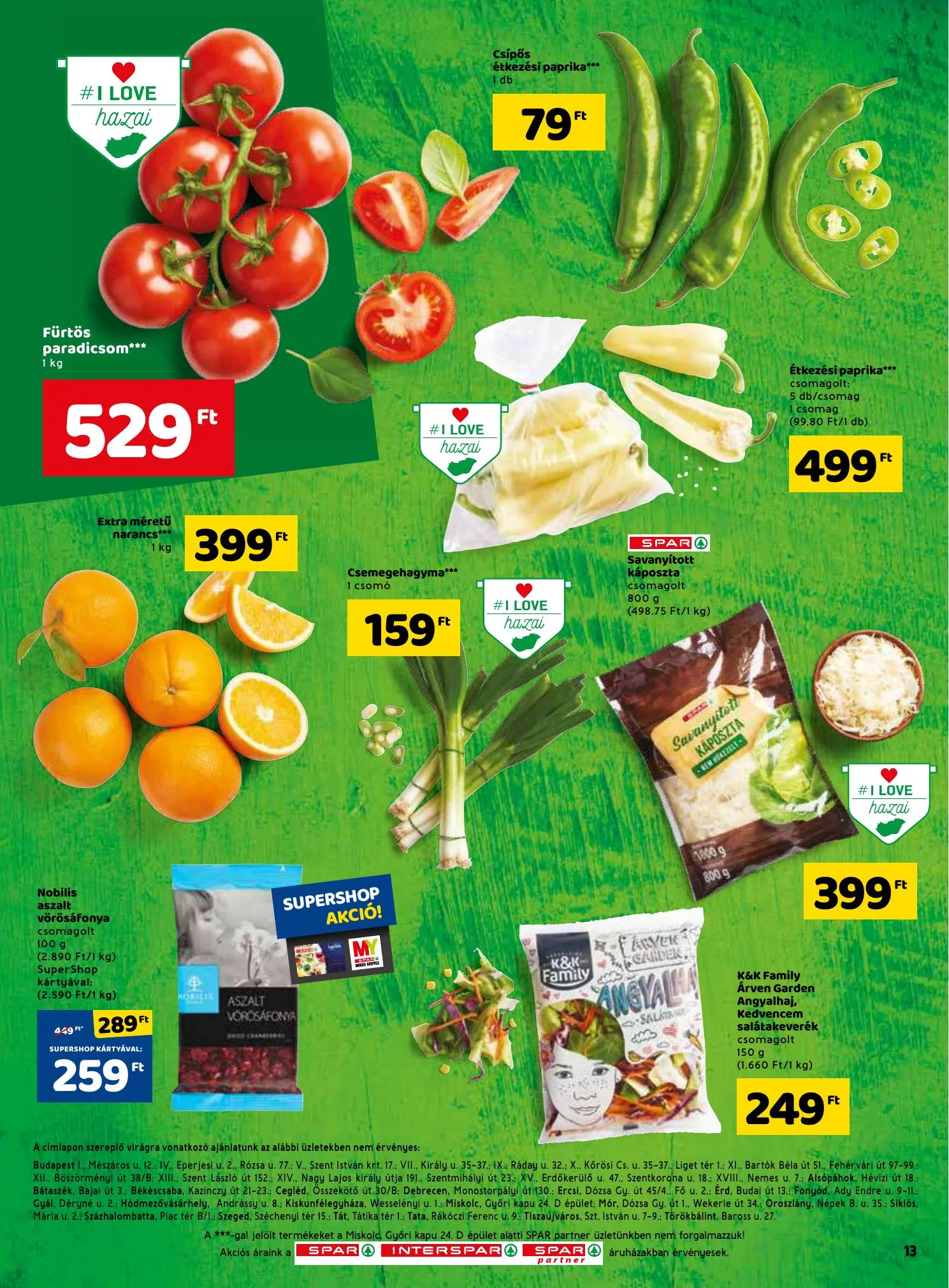 Spar akciós újság 04.29–05.05 – 13. oldal