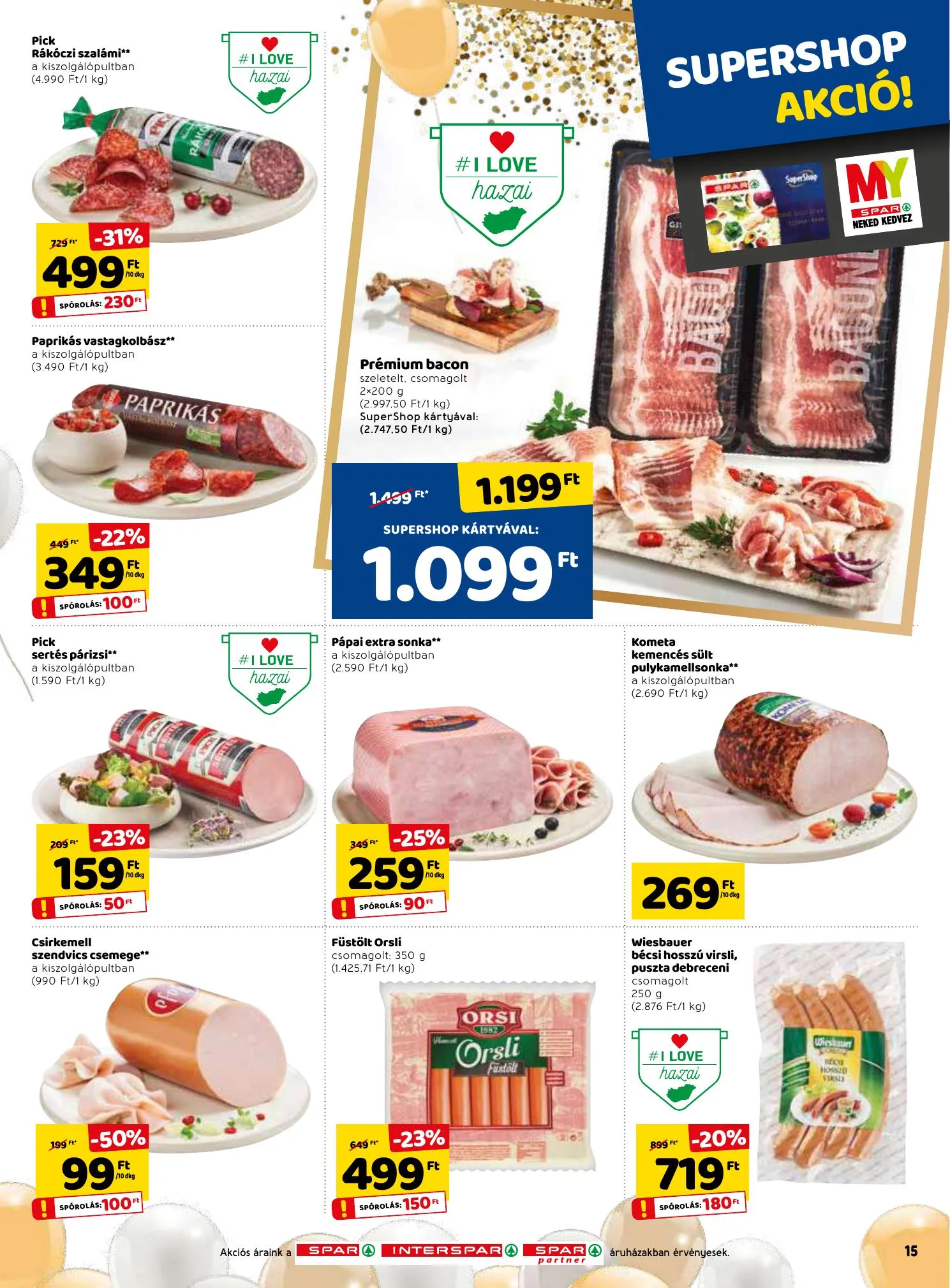Spar akciós újság 04.29–05.05 – 15. oldal