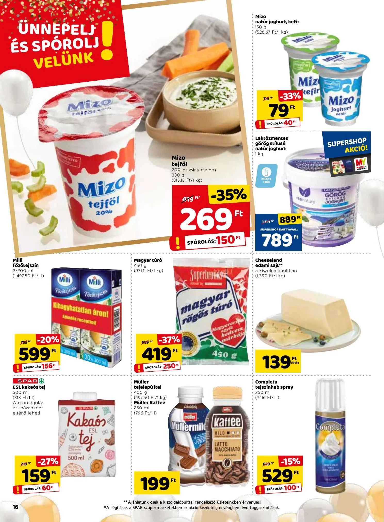 Spar akciós újság 04.29–05.05 – 16. oldal