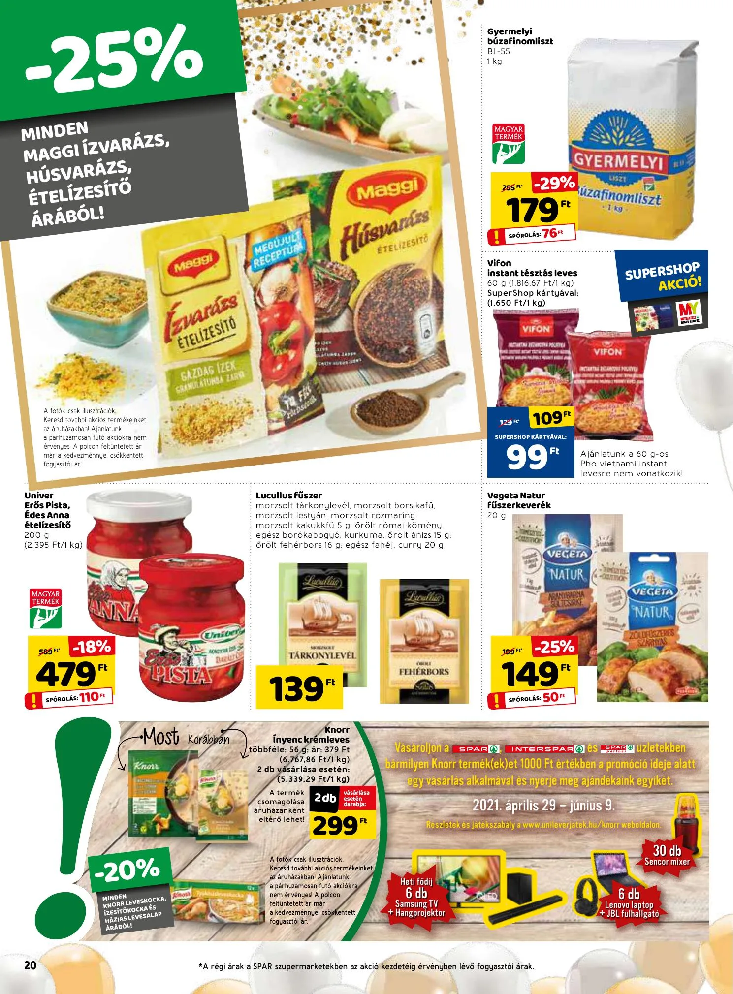 Spar akciós újság 04.29–05.05 – 20. oldal