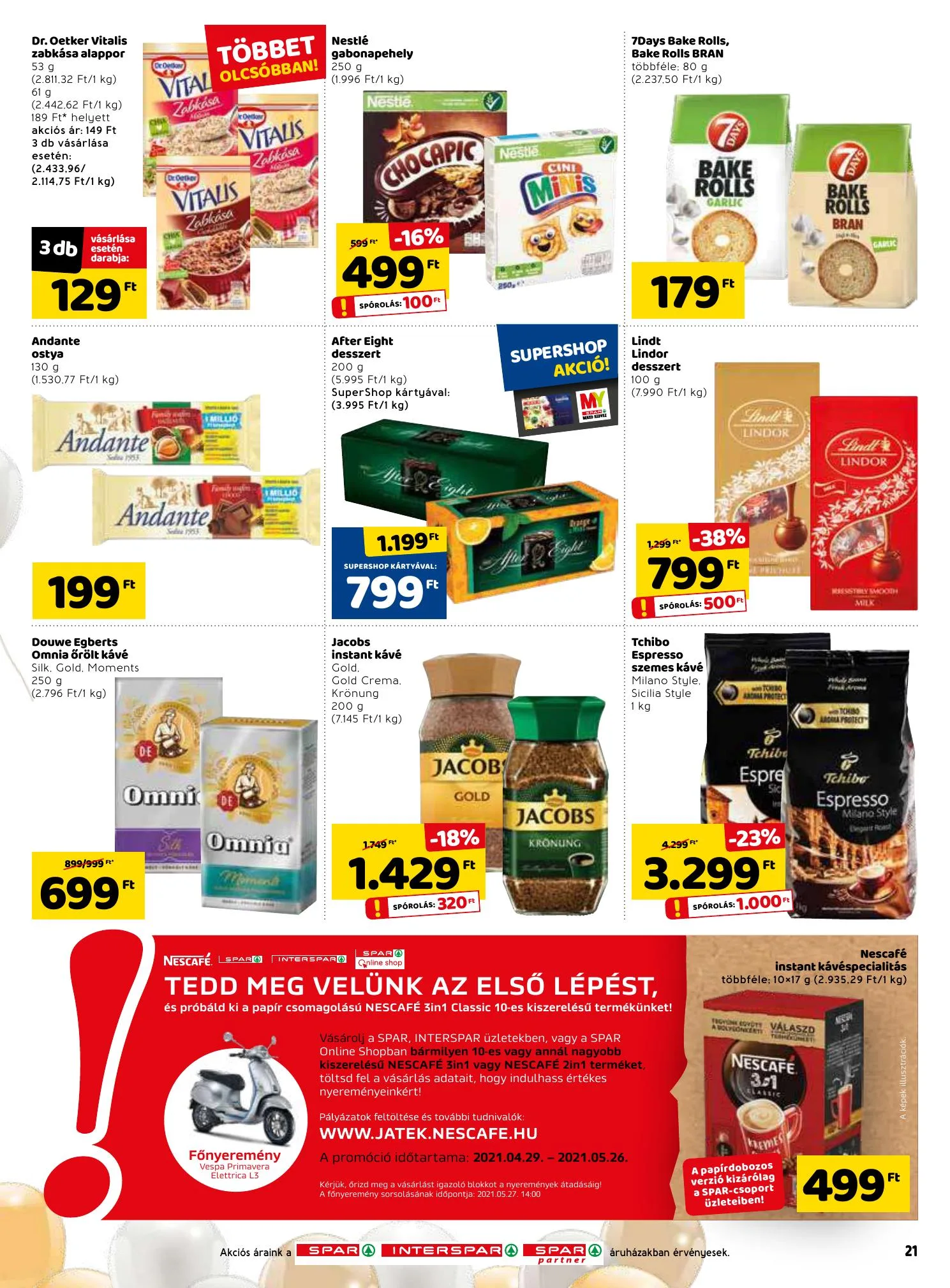 Spar akciós újság 04.29–05.05 – 21. oldal