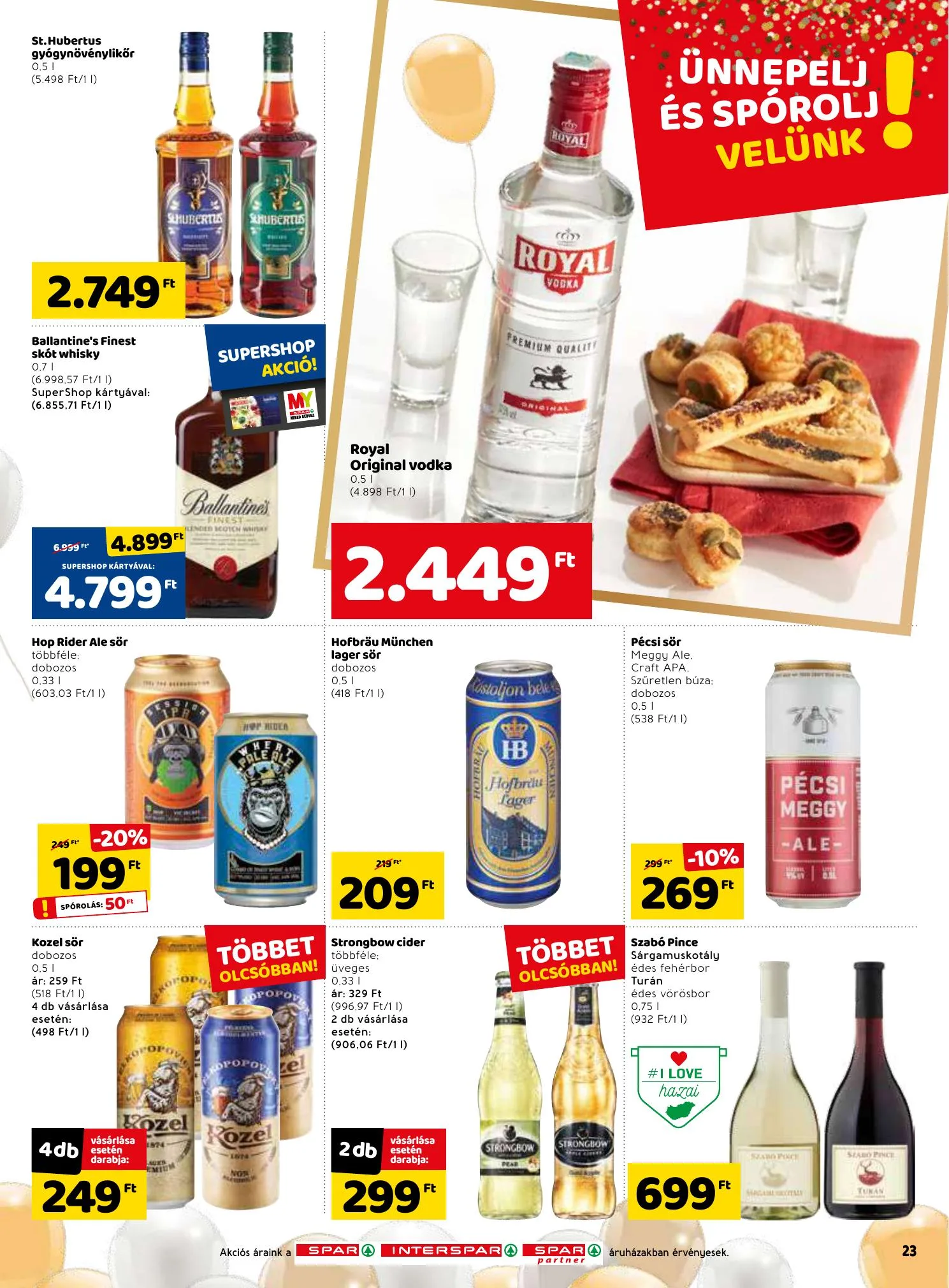 Spar akciós újság 04.29–05.05 – 23. oldal