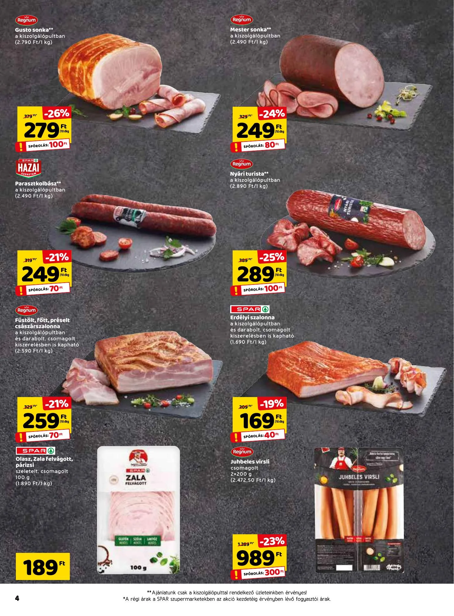 Spar akciós újság 04.29–05.05 – 4. oldal