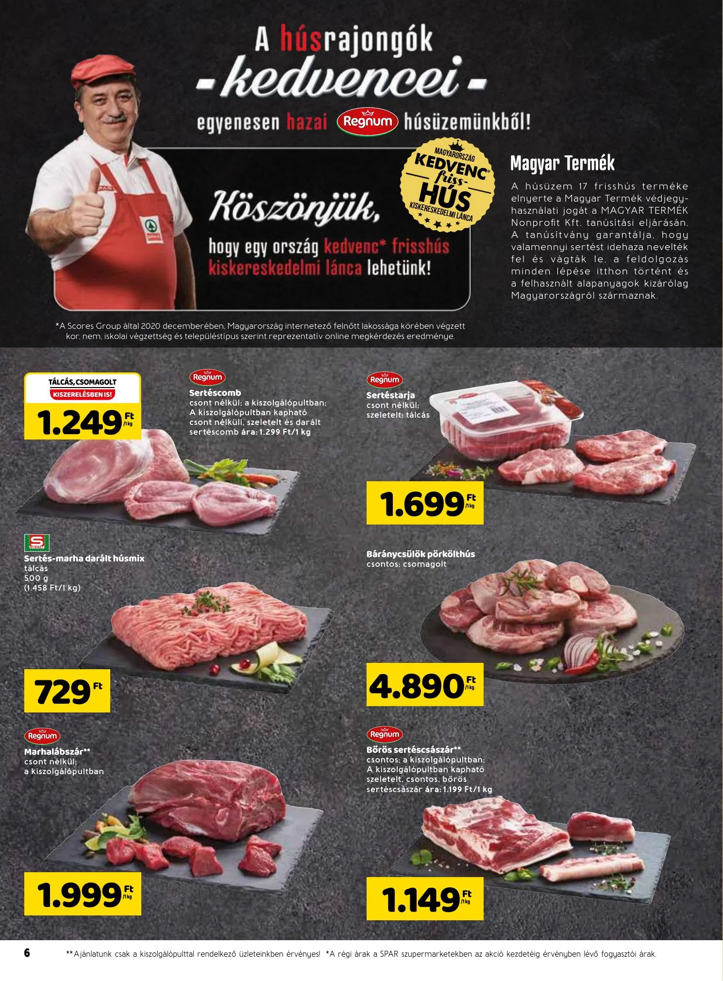 Spar akciós újság 04.29–05.05 – 6. oldal