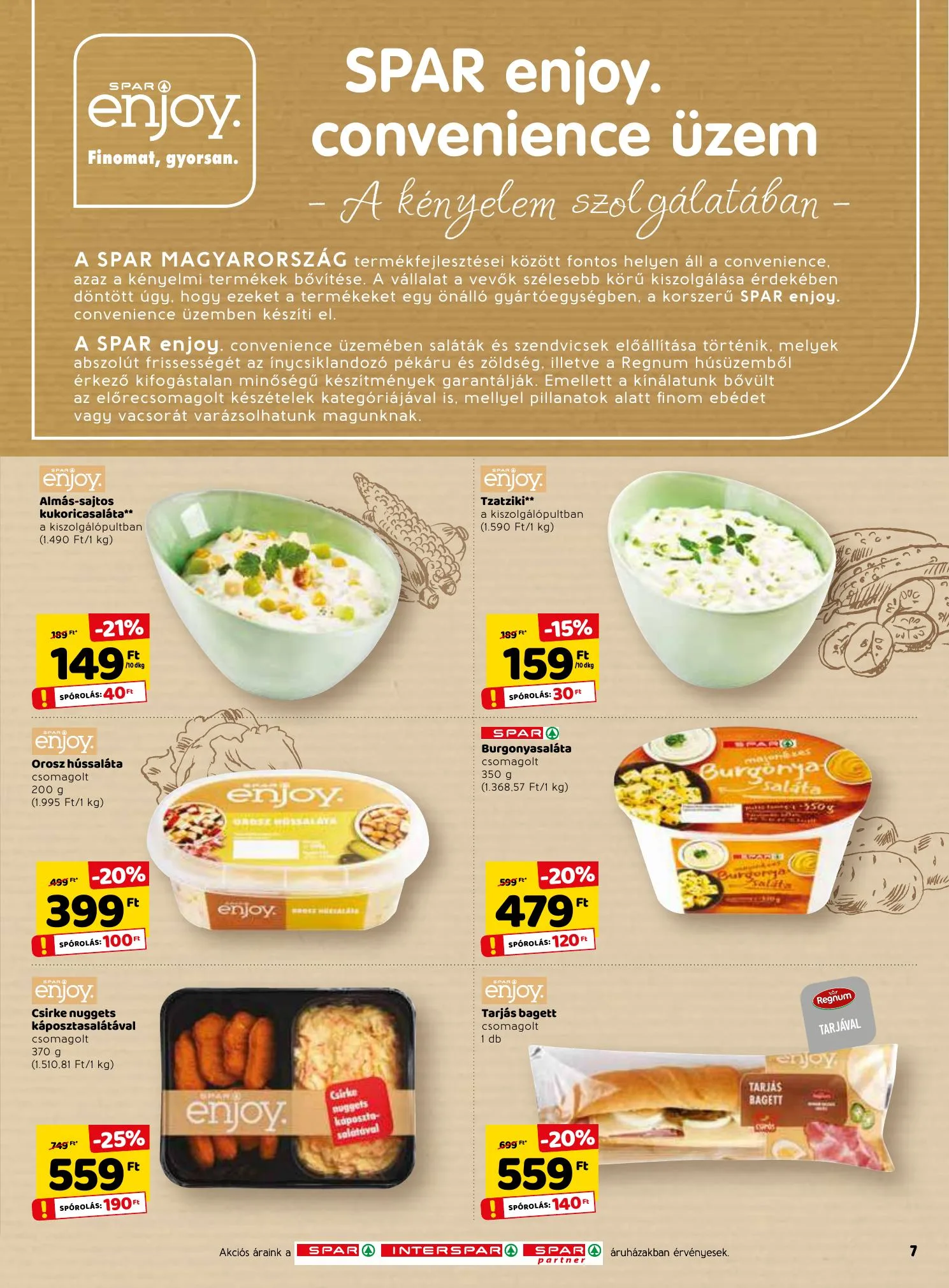 Spar akciós újság 04.29–05.05 – 7. oldal