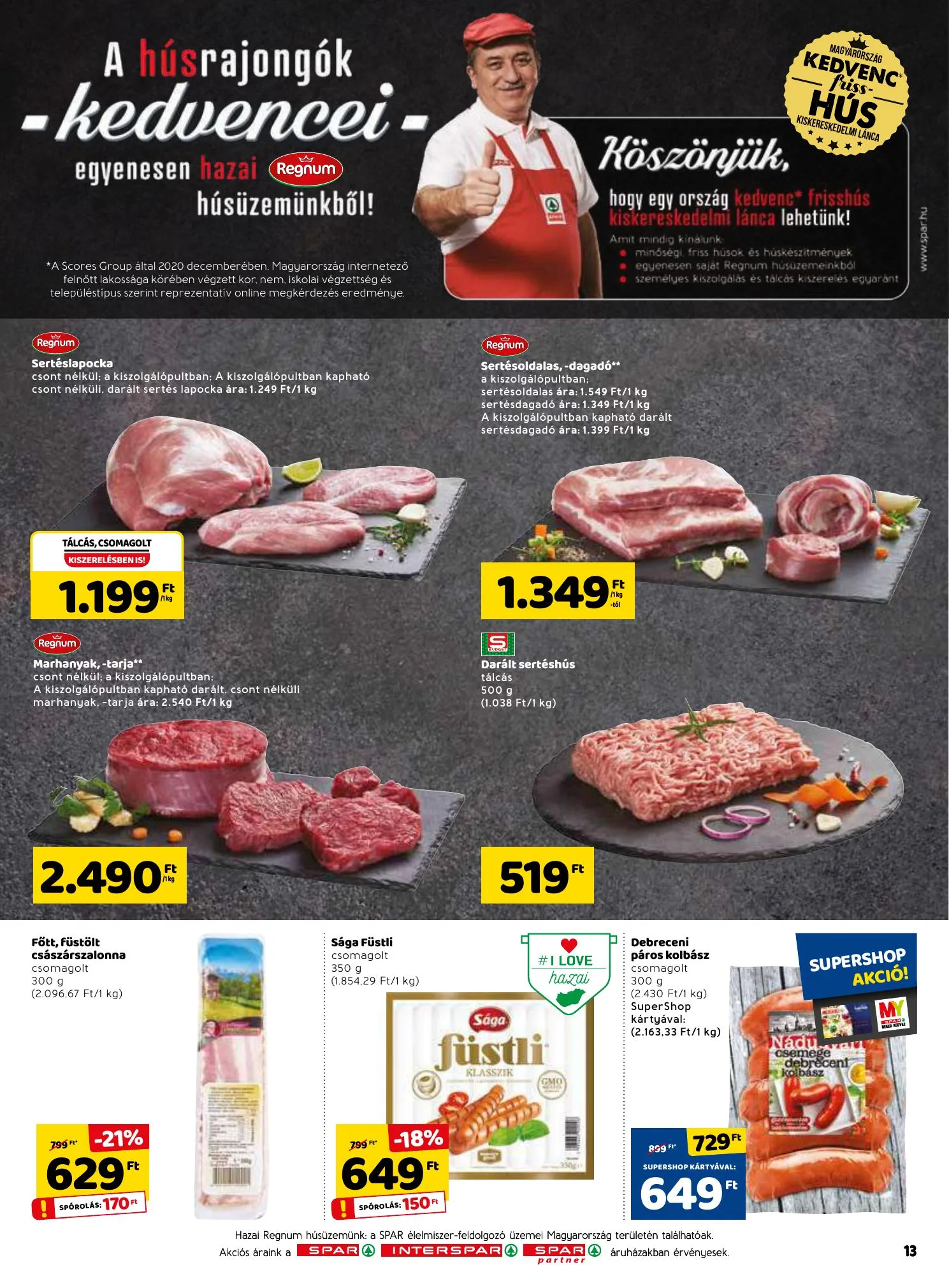 Spar akciós újság 05.06–05.12 – 13. oldal