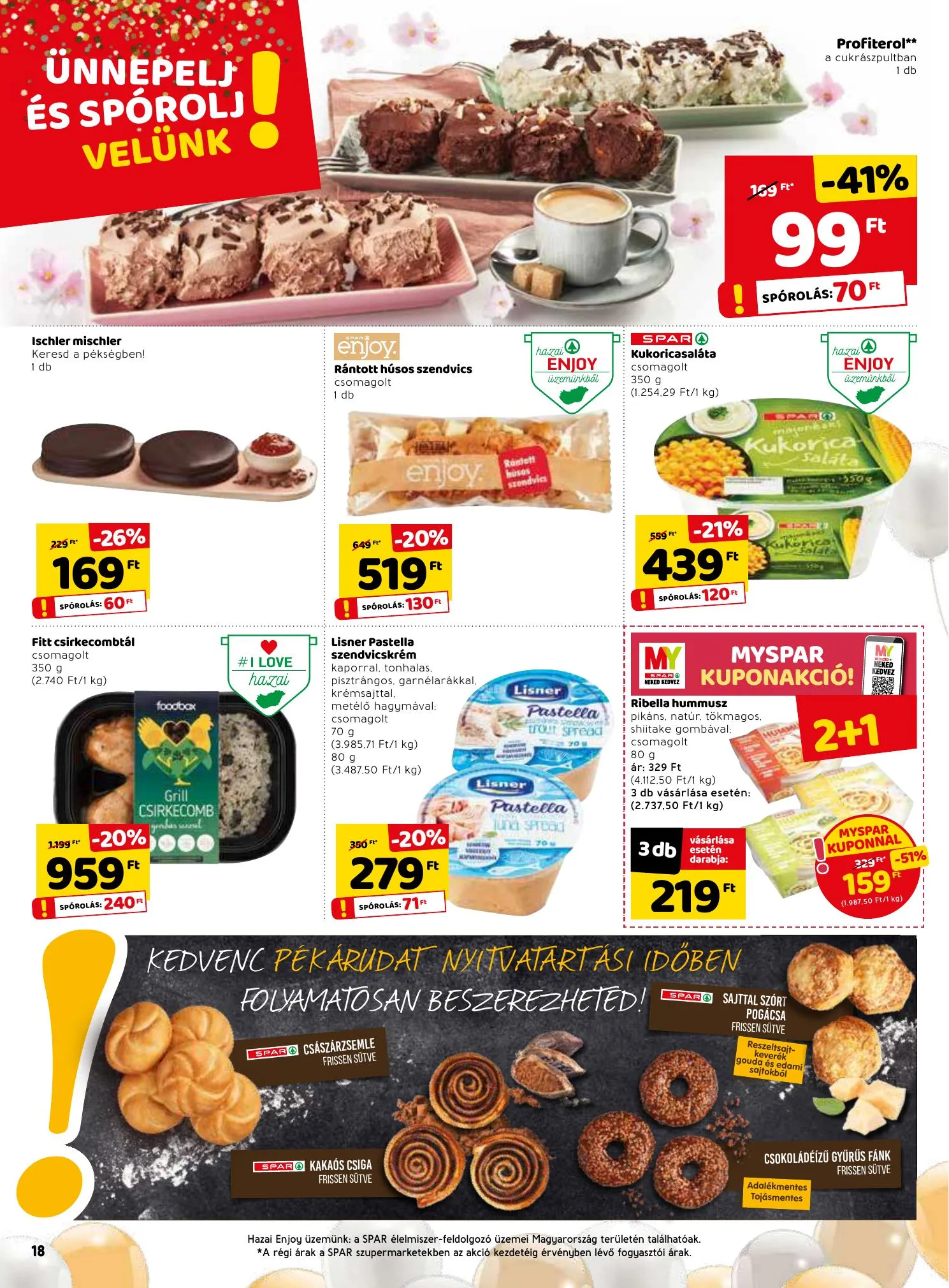 Spar akciós újság 05.06–05.12 – 18. oldal