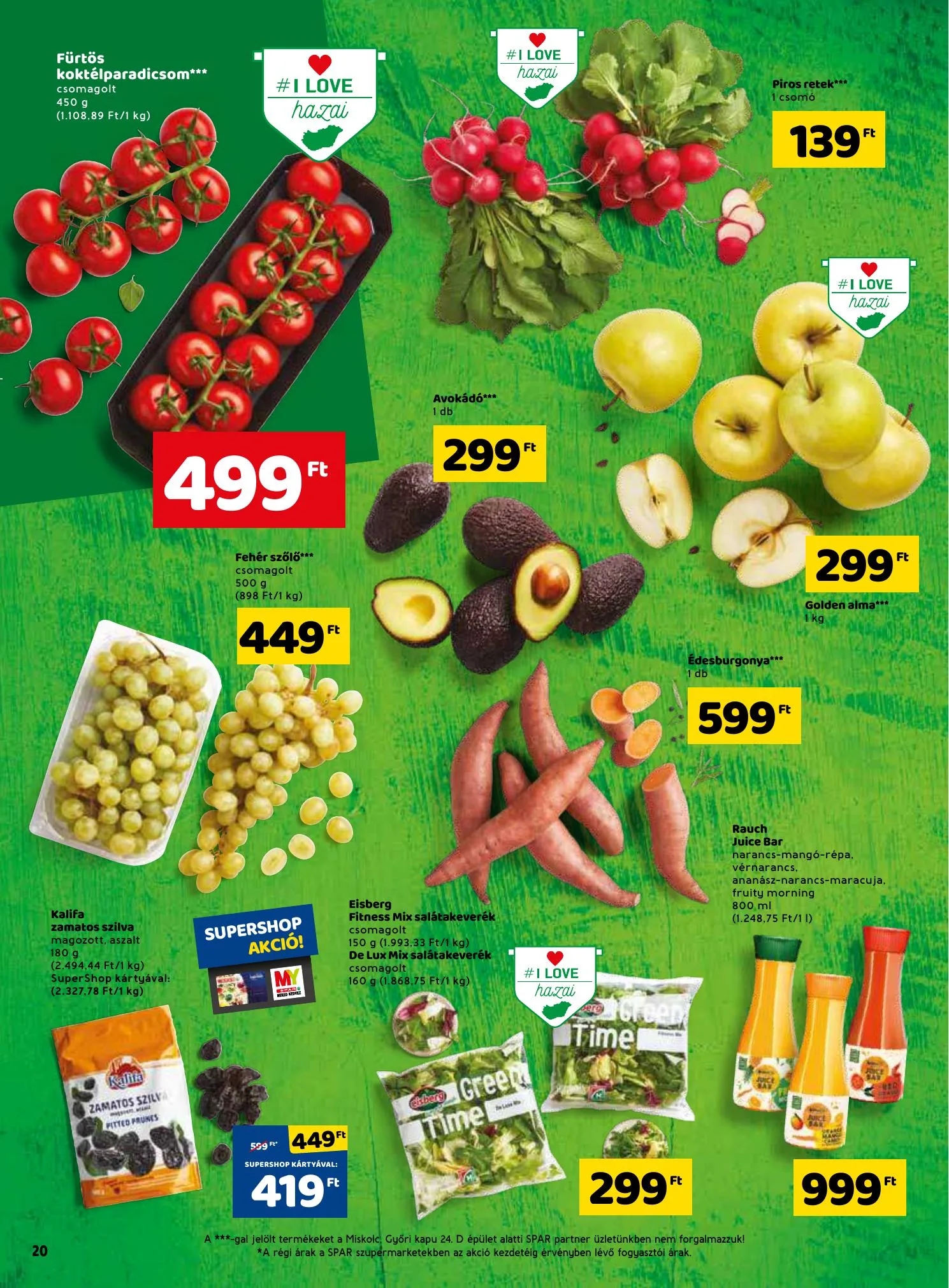 Spar akciós újság 05.06–05.12 – 20. oldal