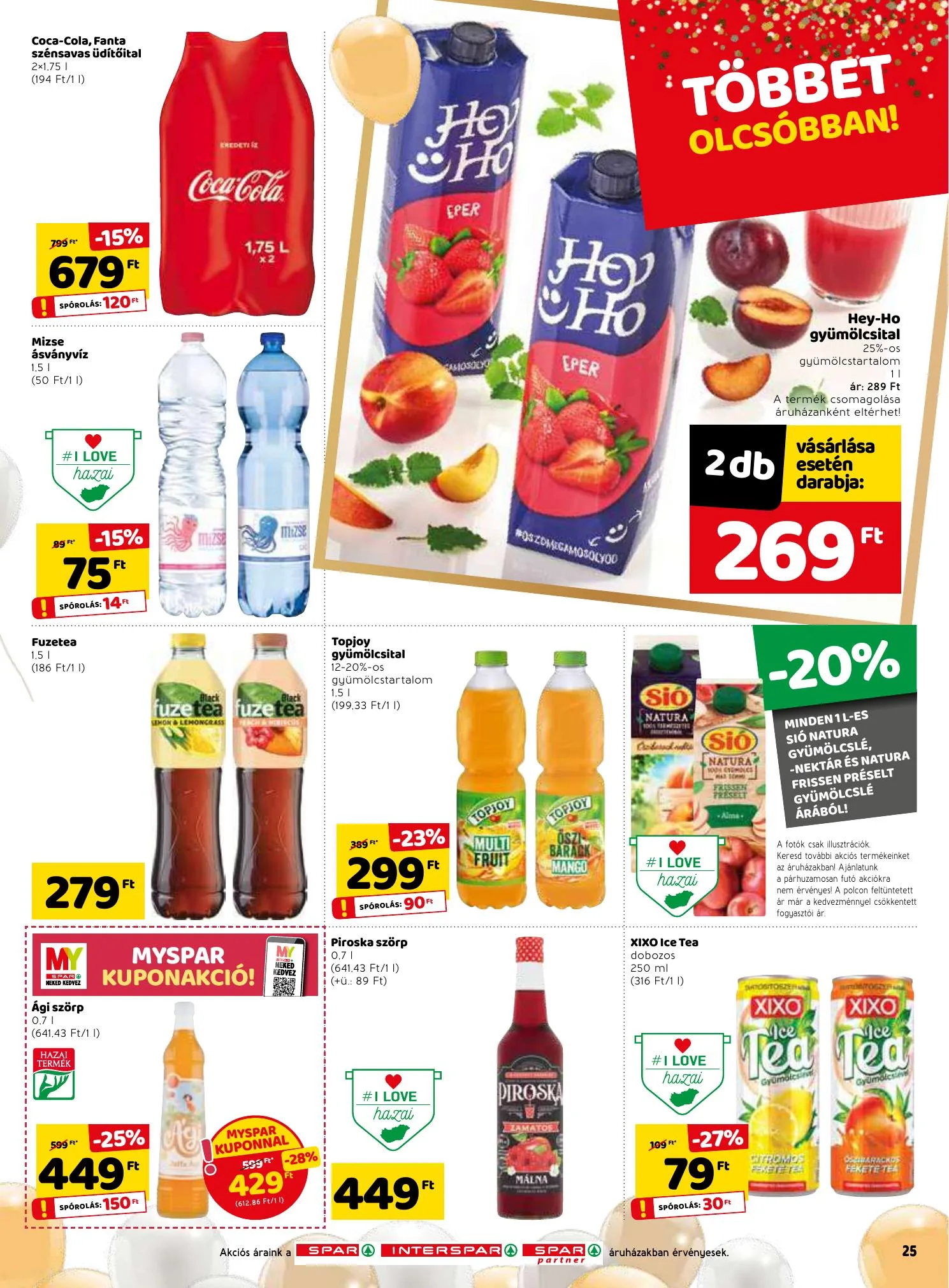 Spar akciós újság 05.06–05.12 – 25. oldal