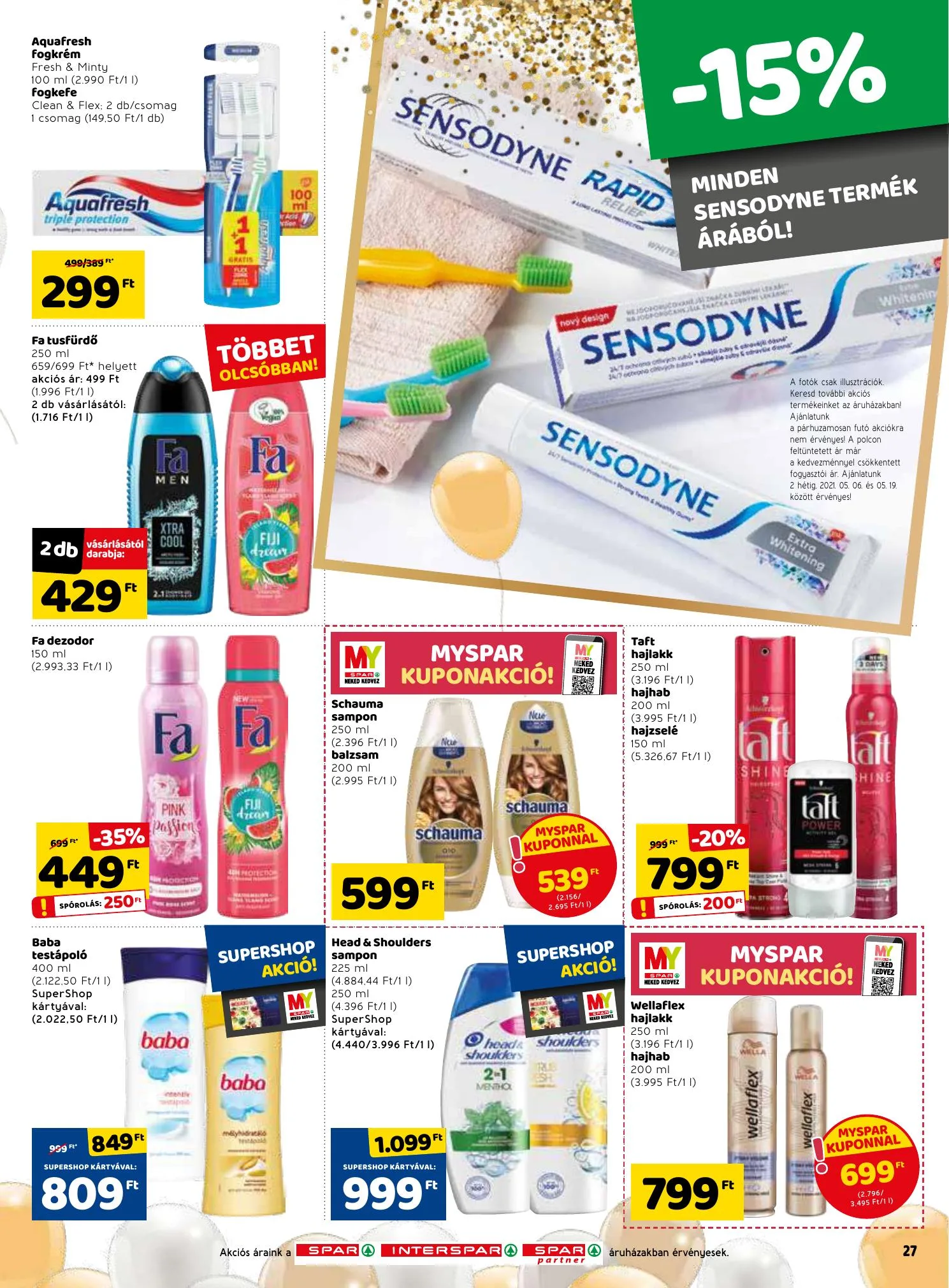 Spar akciós újság 05.06–05.12 – 27. oldal
