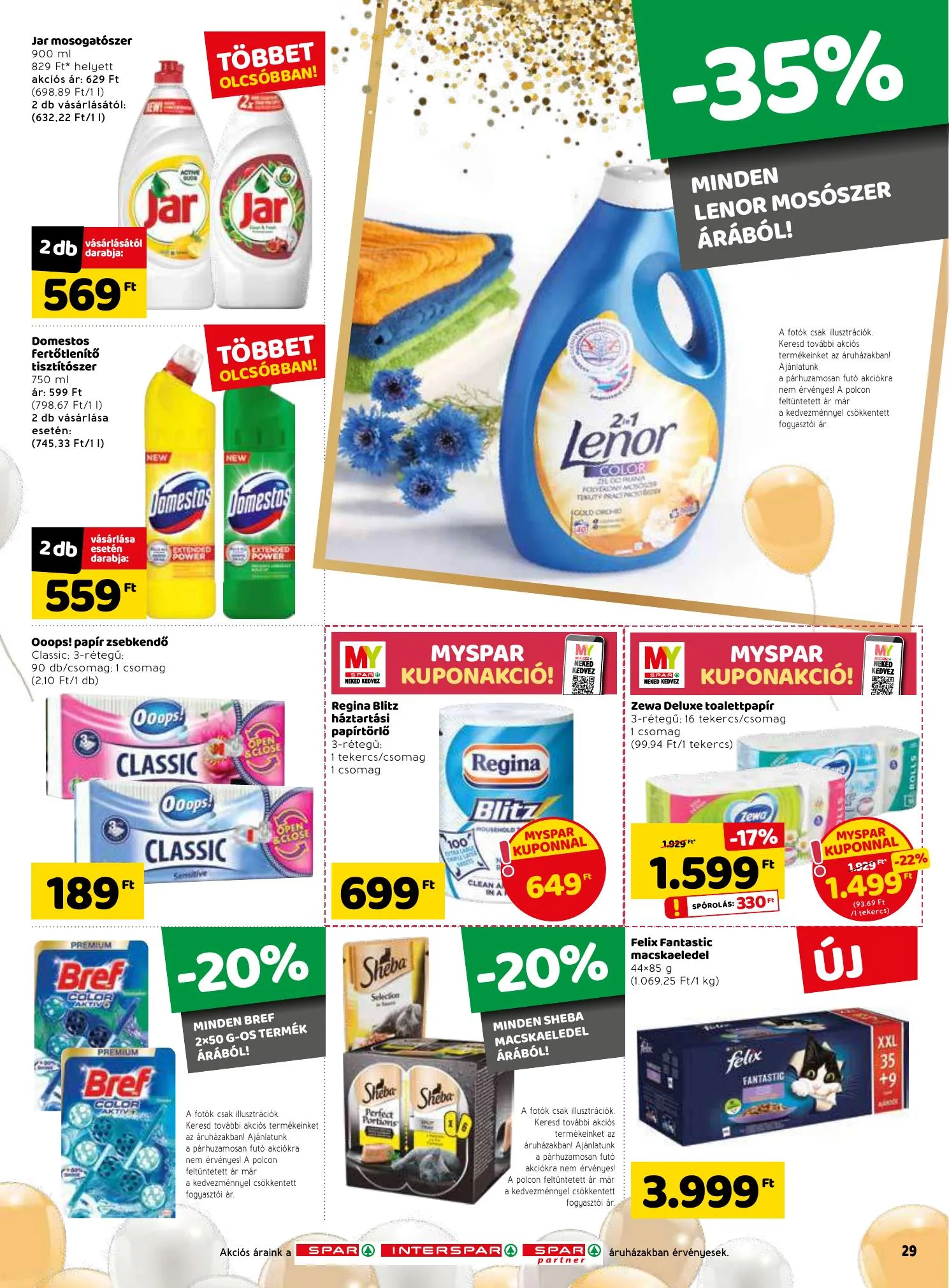 Spar akciós újság 05.06–05.12 – 29. oldal