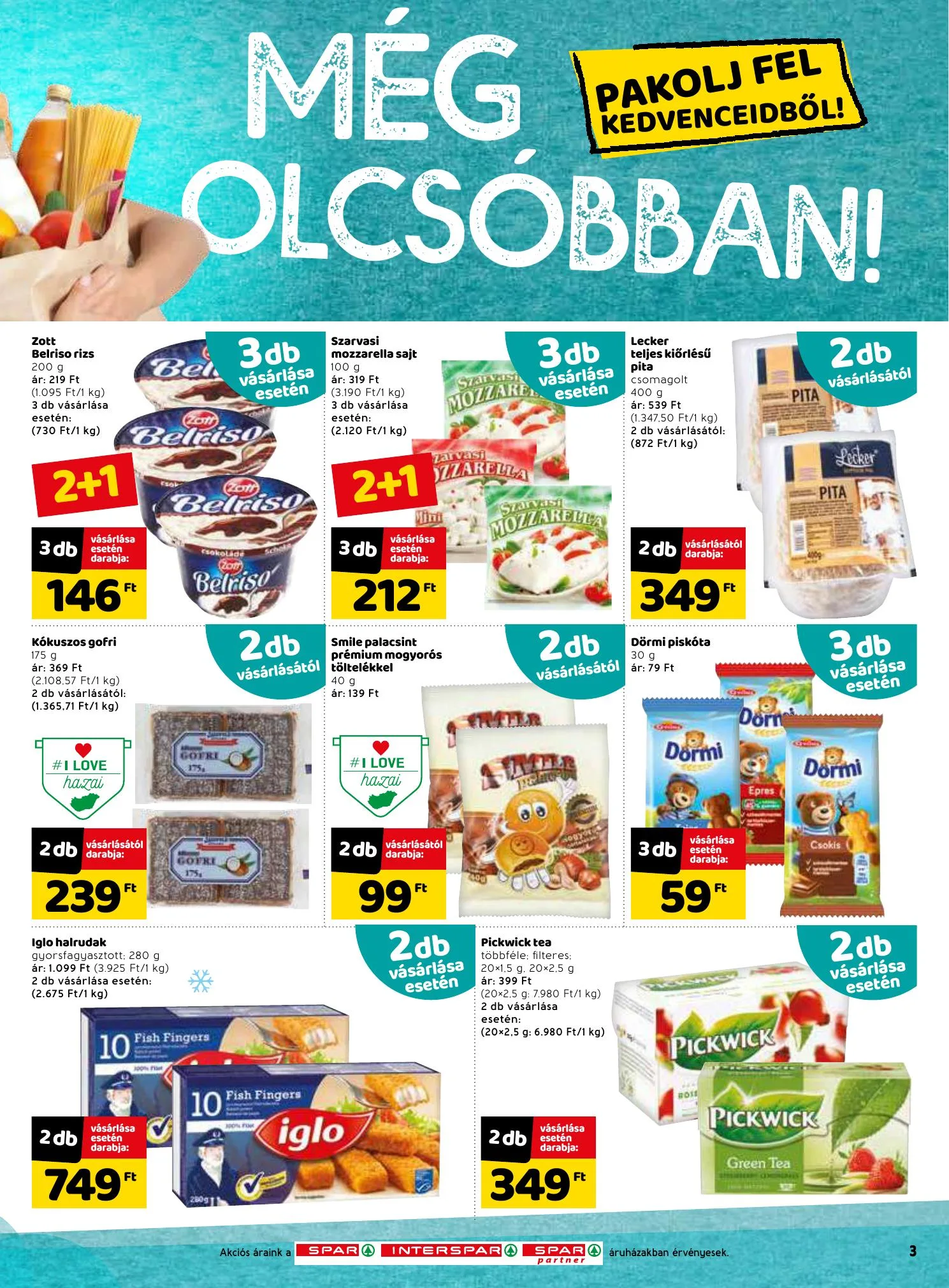Spar akciós újság 05.06–05.12 – 3. oldal