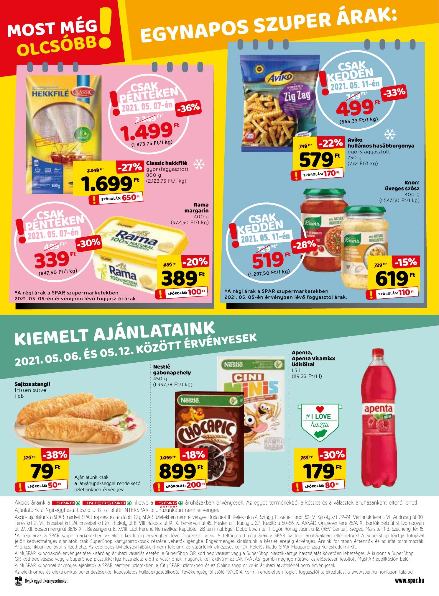 Spar akciós újság 05.06–05.12 – 32. oldal
