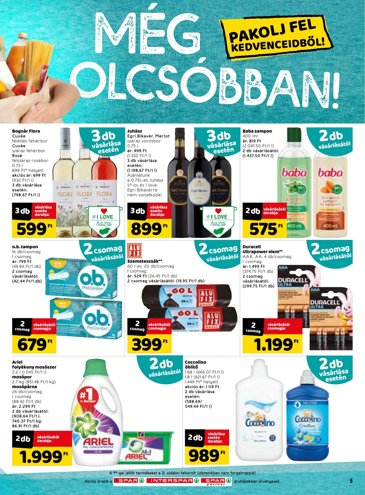 Spar akciós újság 05.06–05.12 – 5. oldal