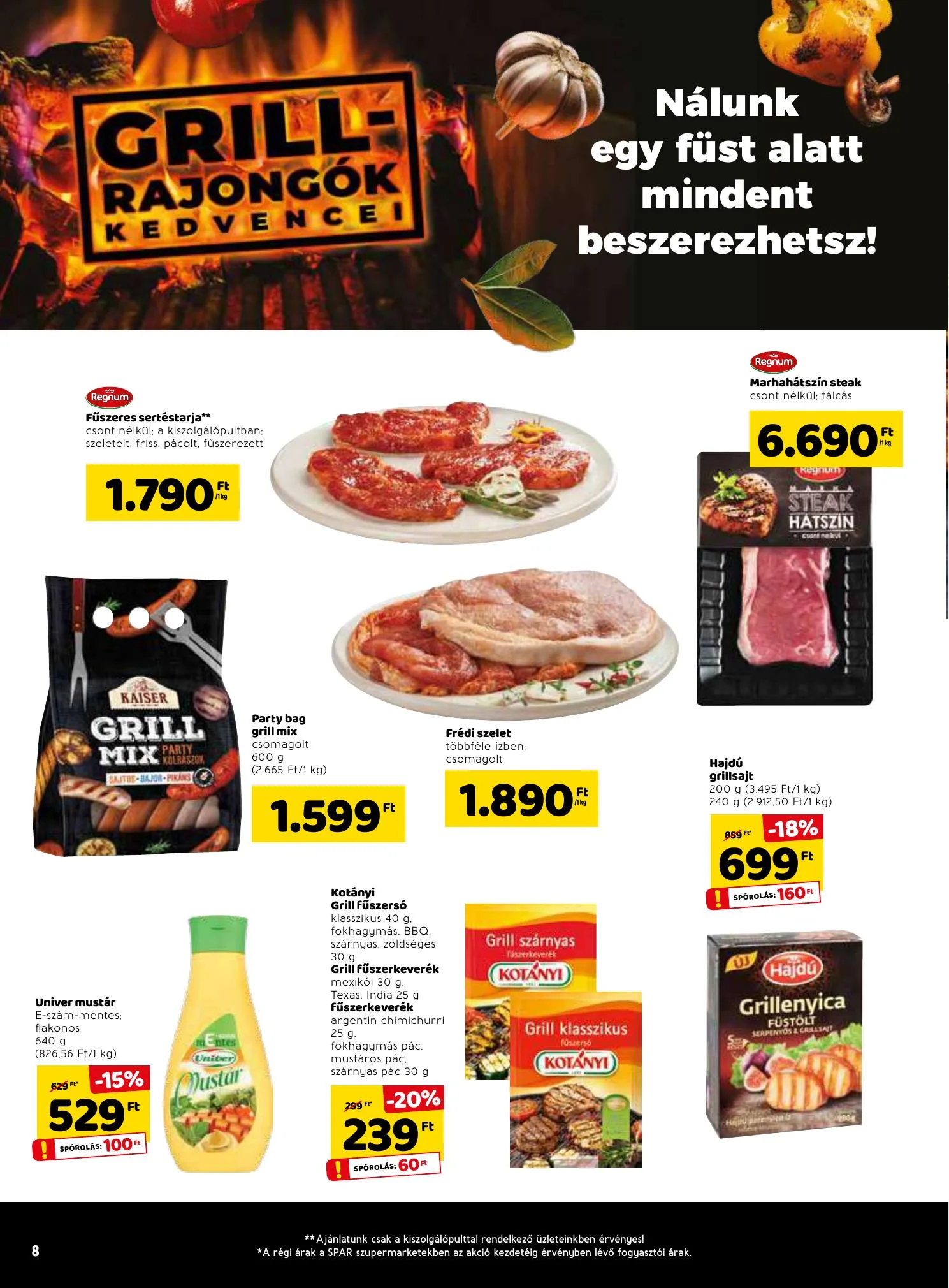 Spar akciós újság 05.06–05.12 – 8. oldal