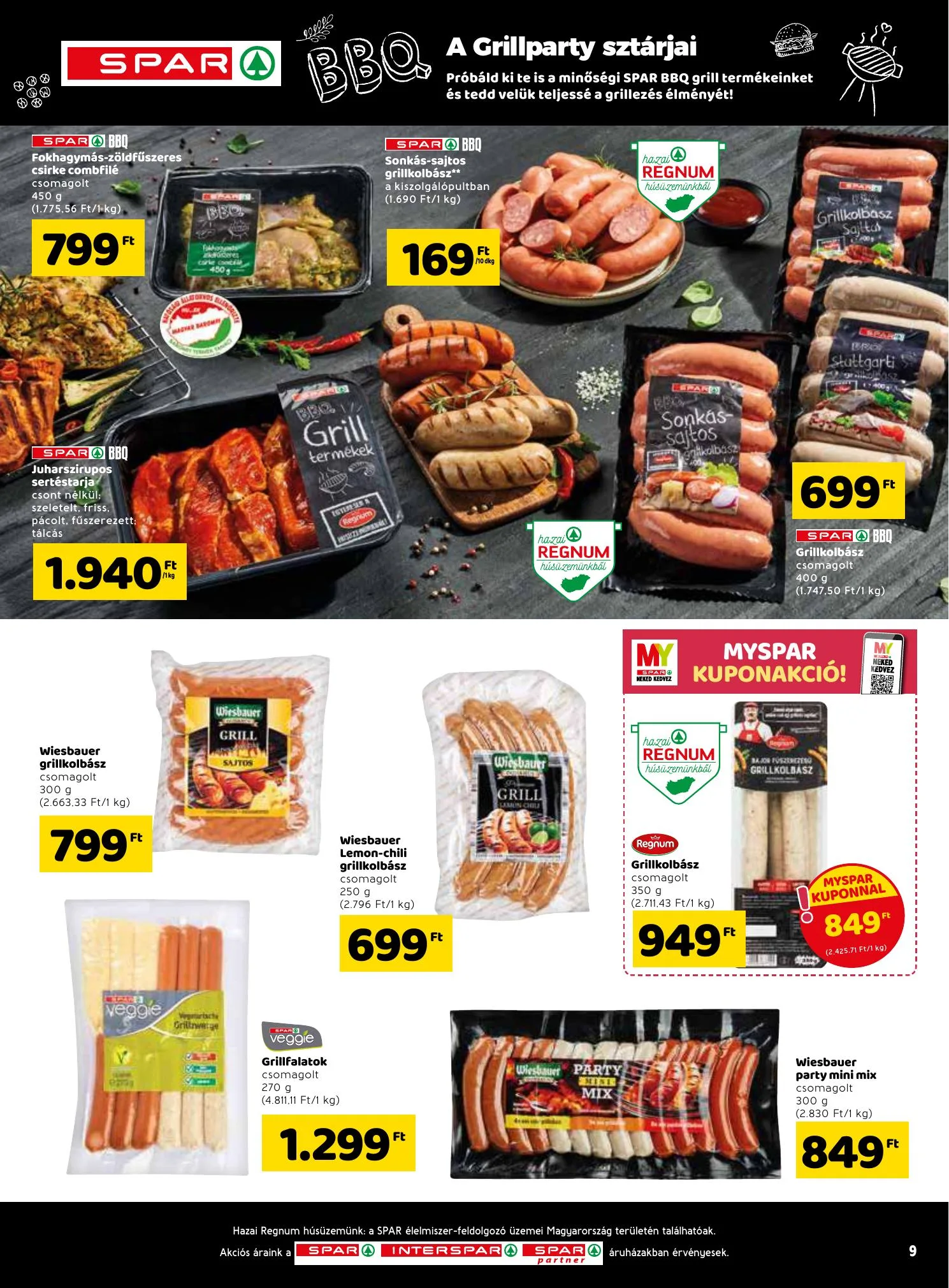 Spar akciós újság 05.06–05.12 – 9. oldal