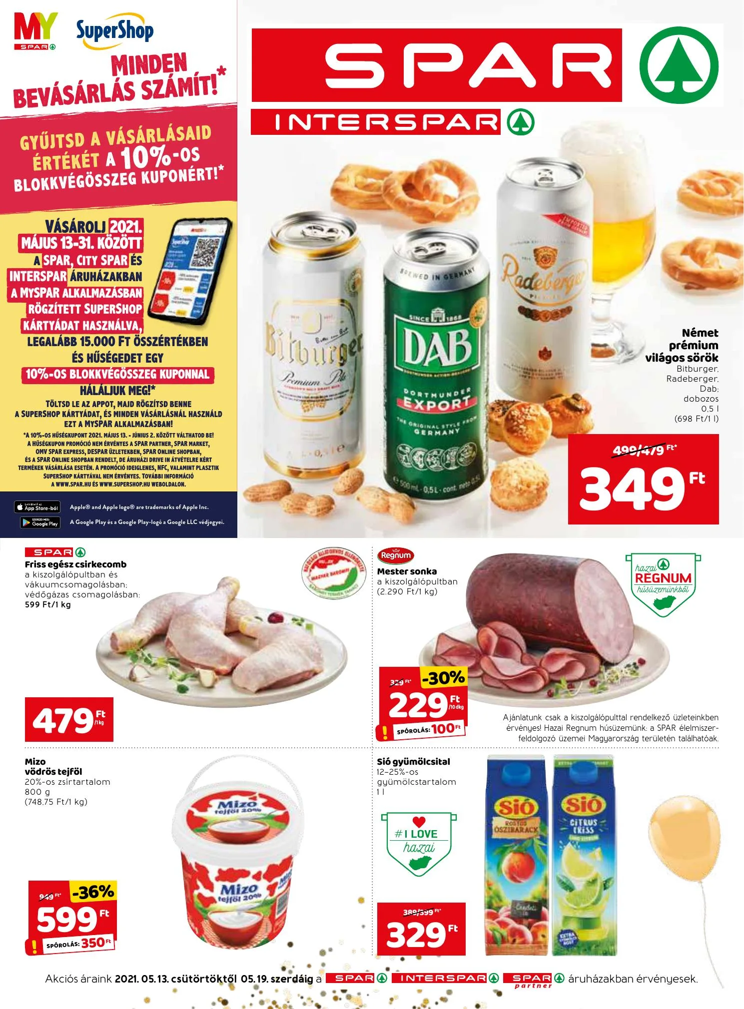 Spar akciós újság 05.13–05.19