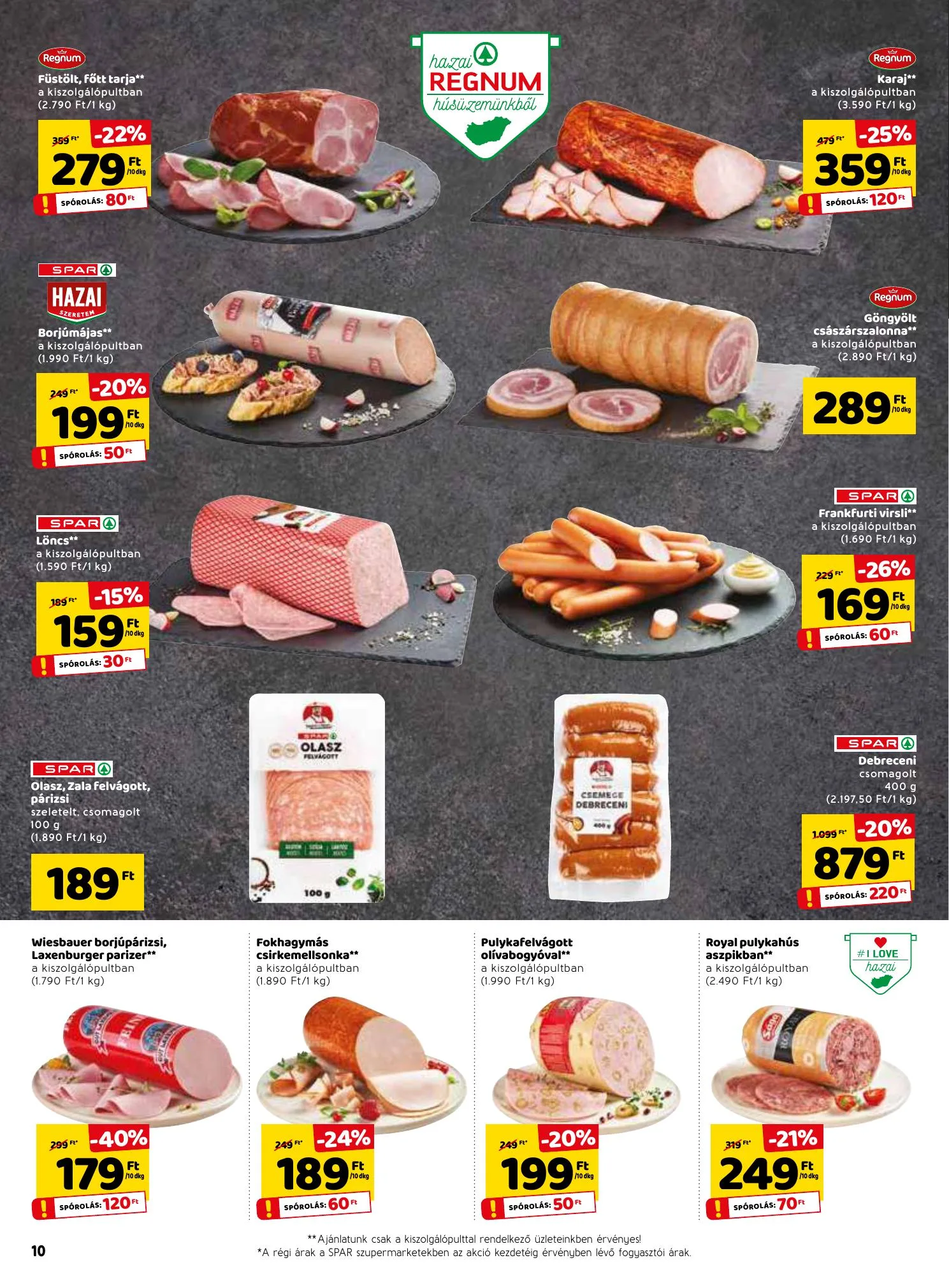 Spar akciós újság 05.13–05.19 – 10. oldal