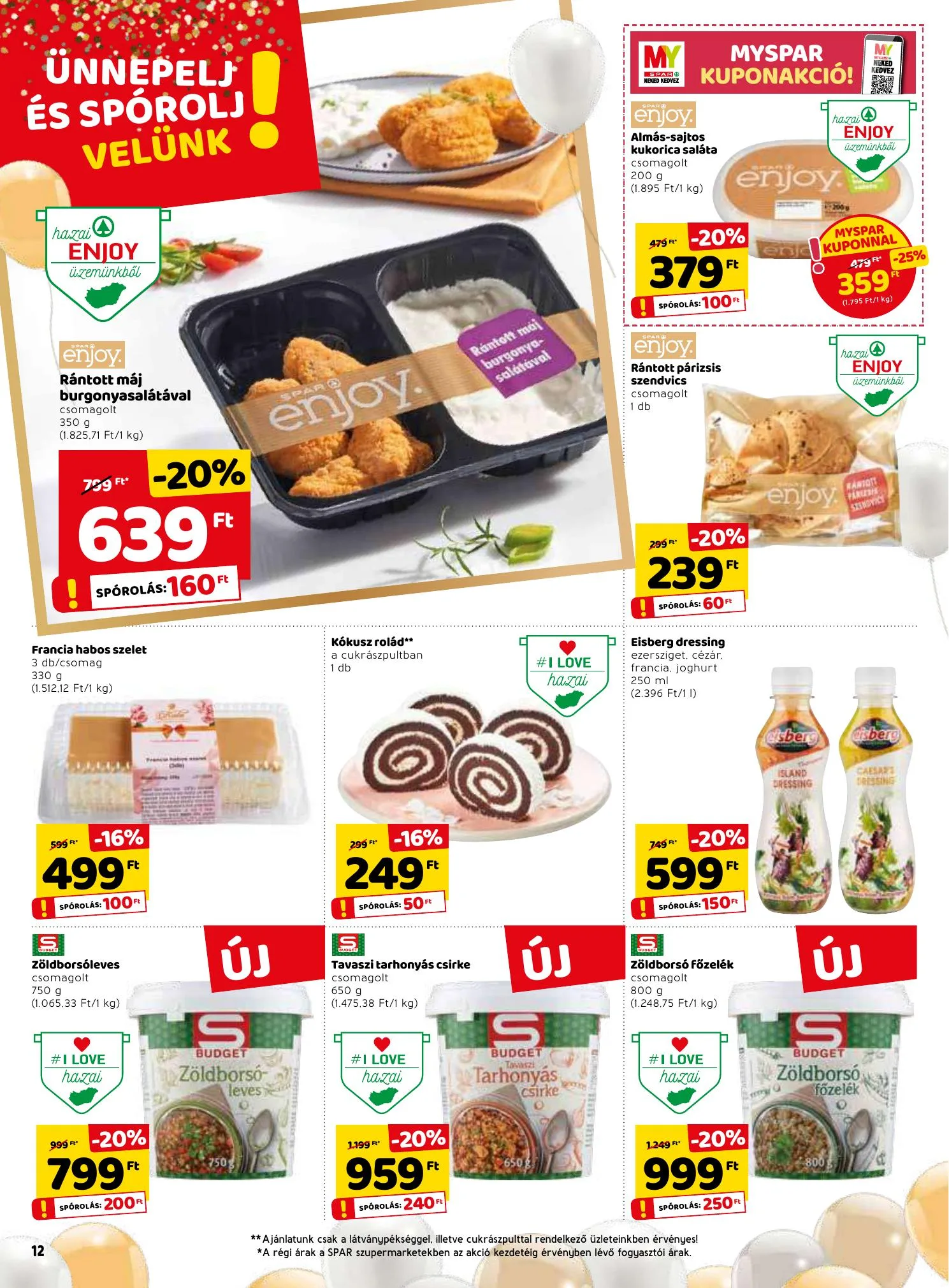 Spar akciós újság 05.13–05.19 – 12. oldal