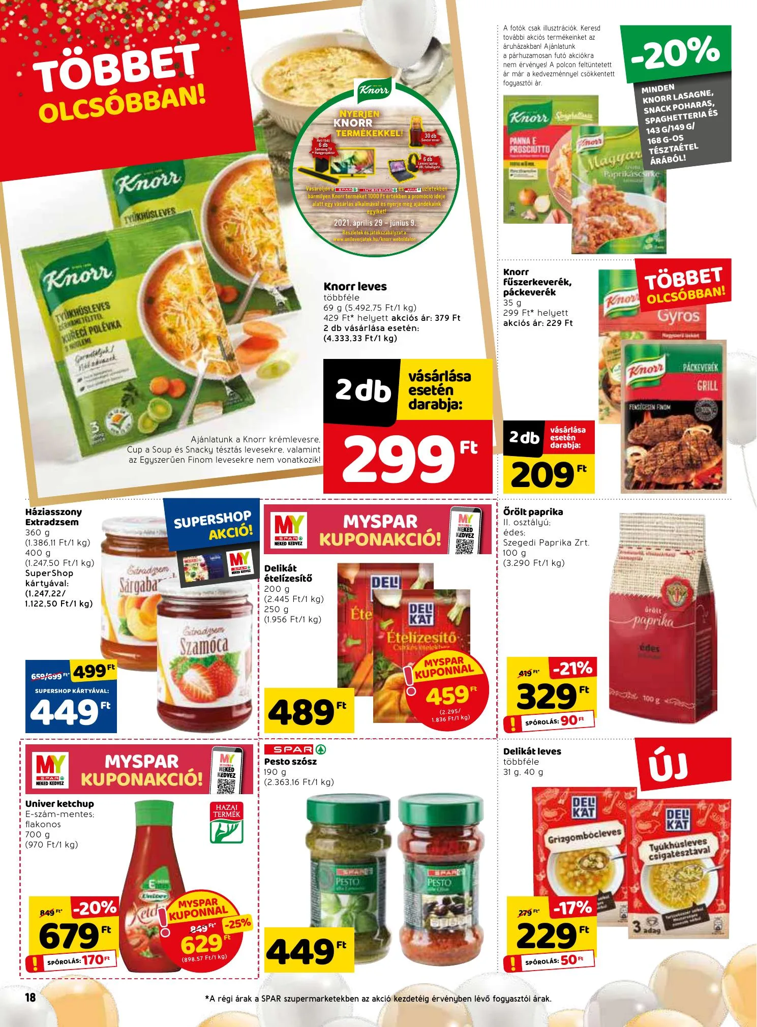 Spar akciós újság 05.13–05.19 – 18. oldal