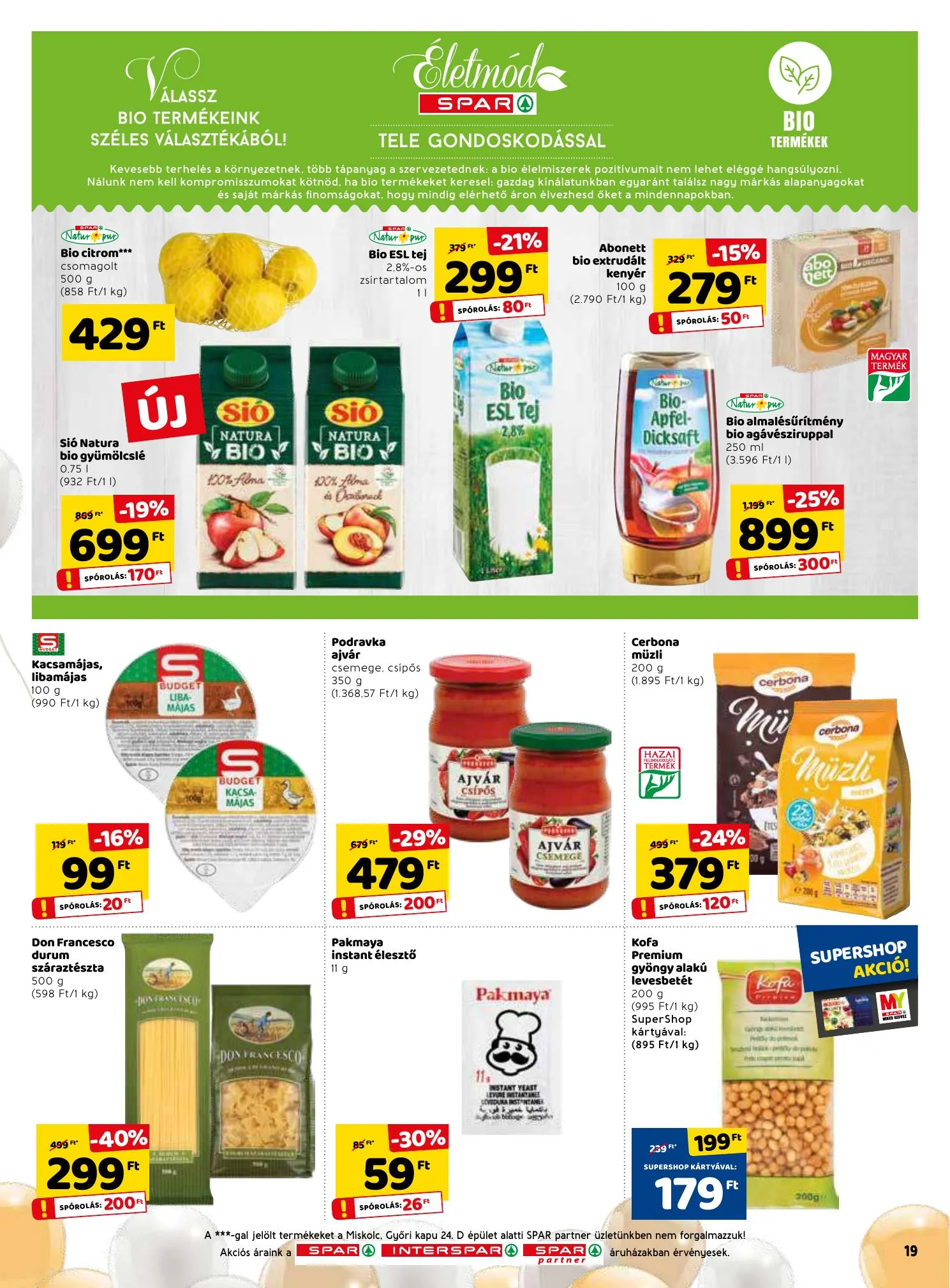 Spar akciós újság 05.13–05.19 – 19. oldal