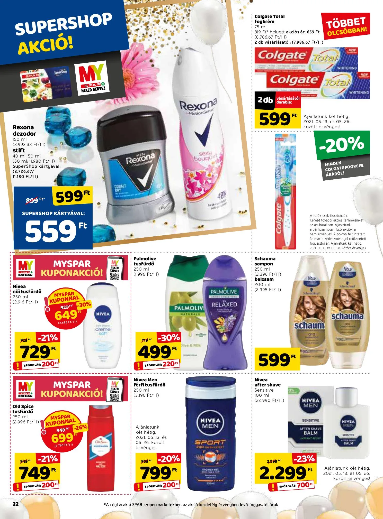 Spar akciós újság 05.13–05.19 – 22. oldal