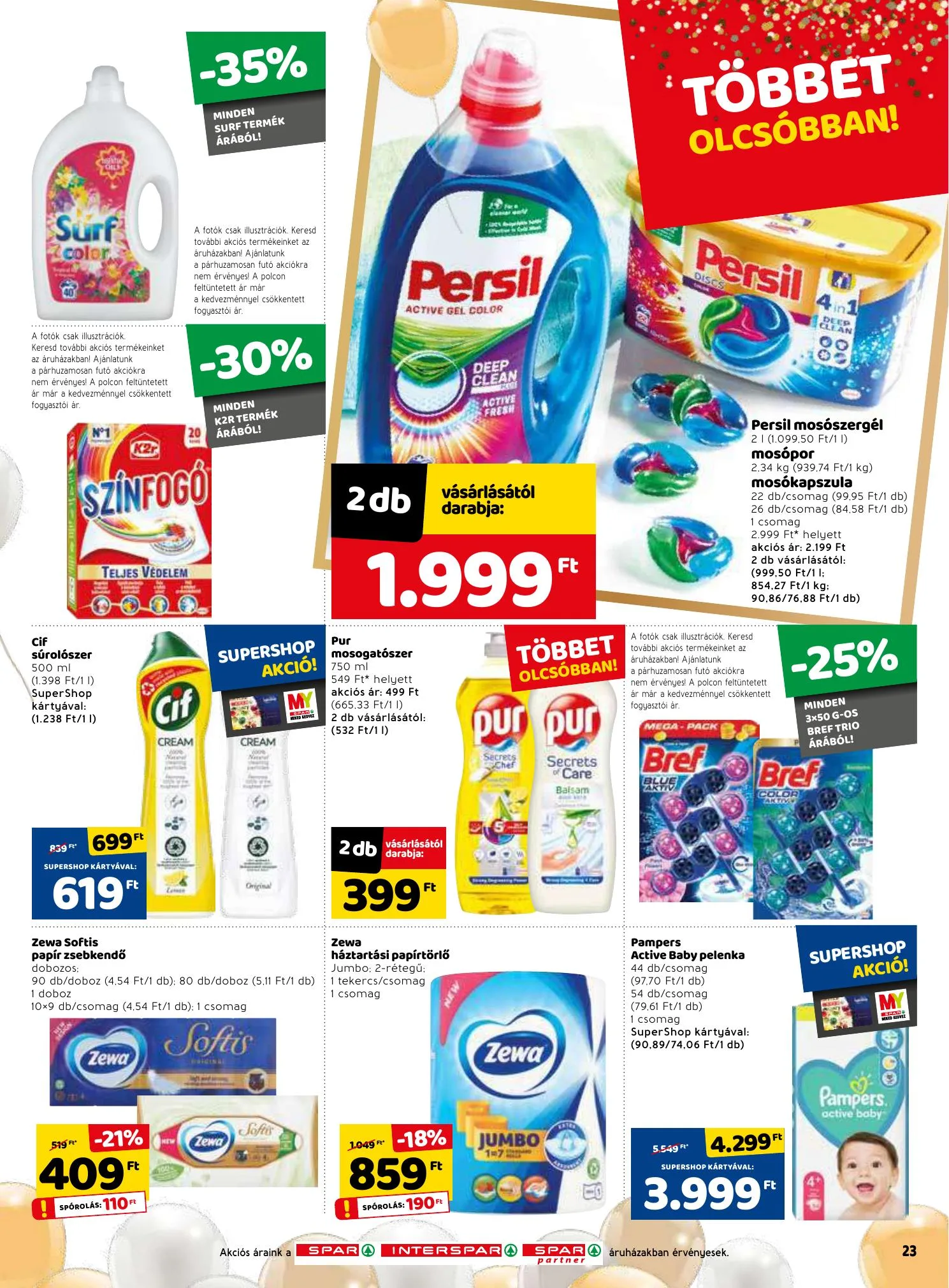 Spar akciós újság 05.13–05.19 – 23. oldal