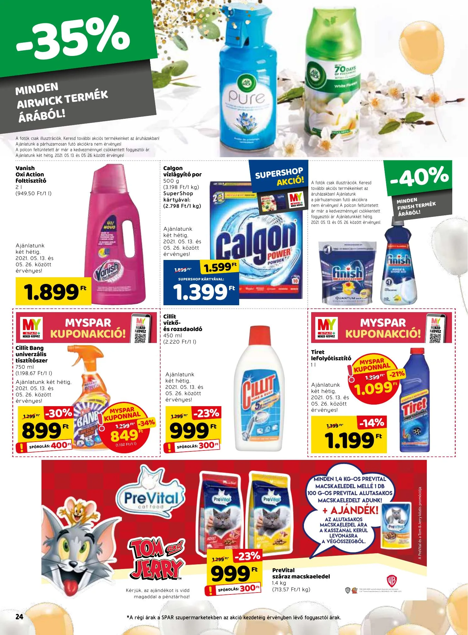 Spar akciós újság 05.13–05.19 – 24. oldal