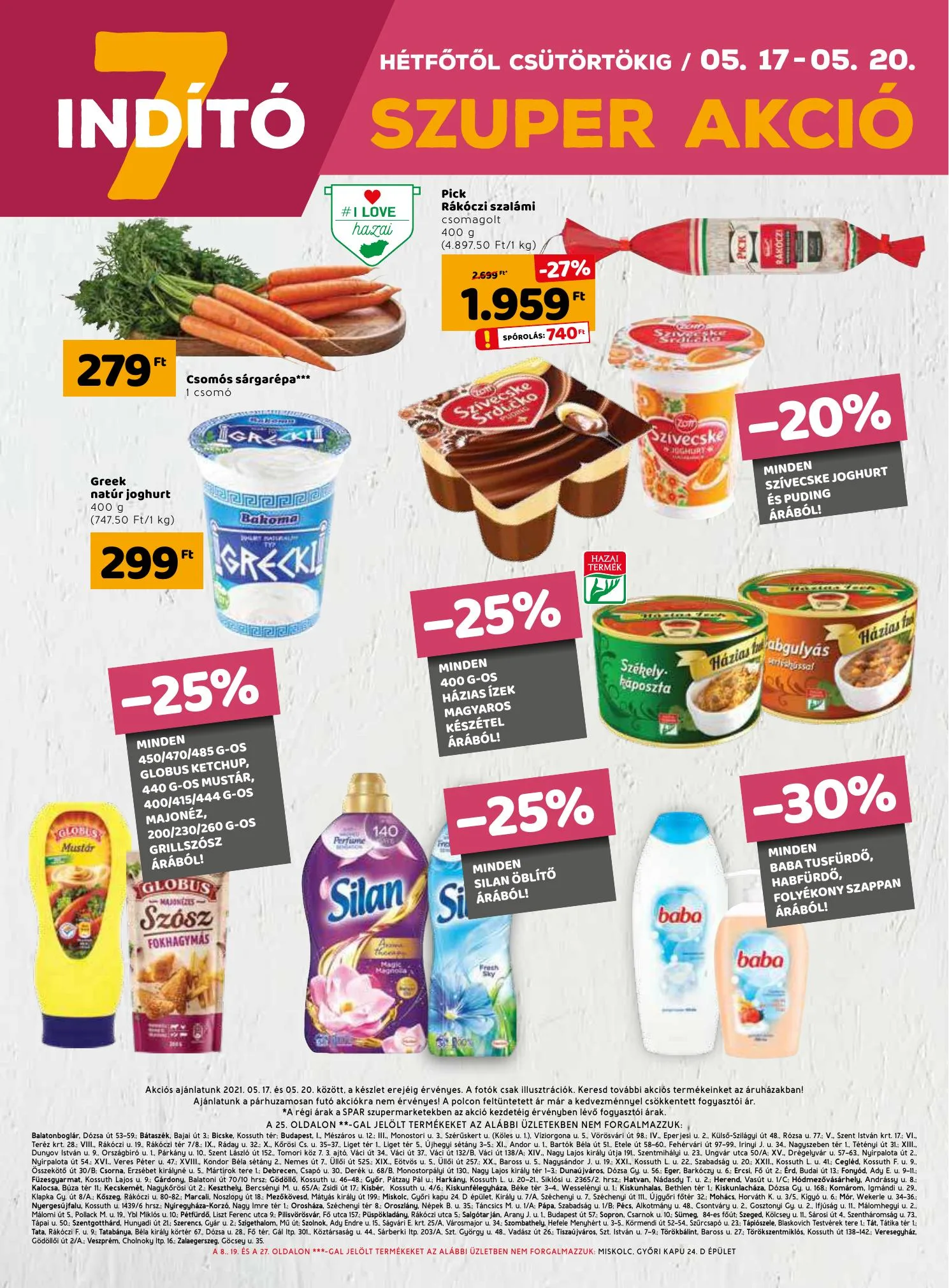 Spar akciós újság 05.13–05.19 – 27. oldal