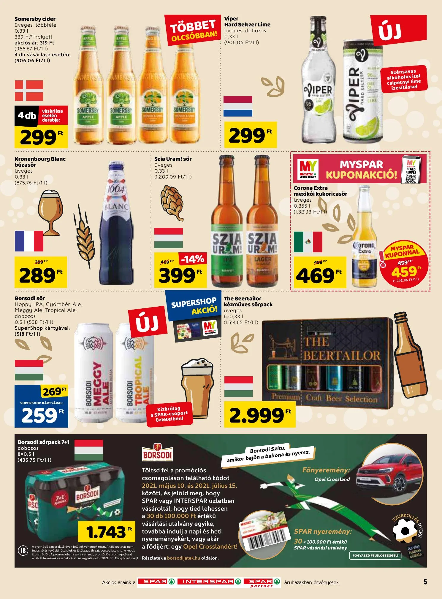 Spar akciós újság 05.13–05.19 – 5. oldal