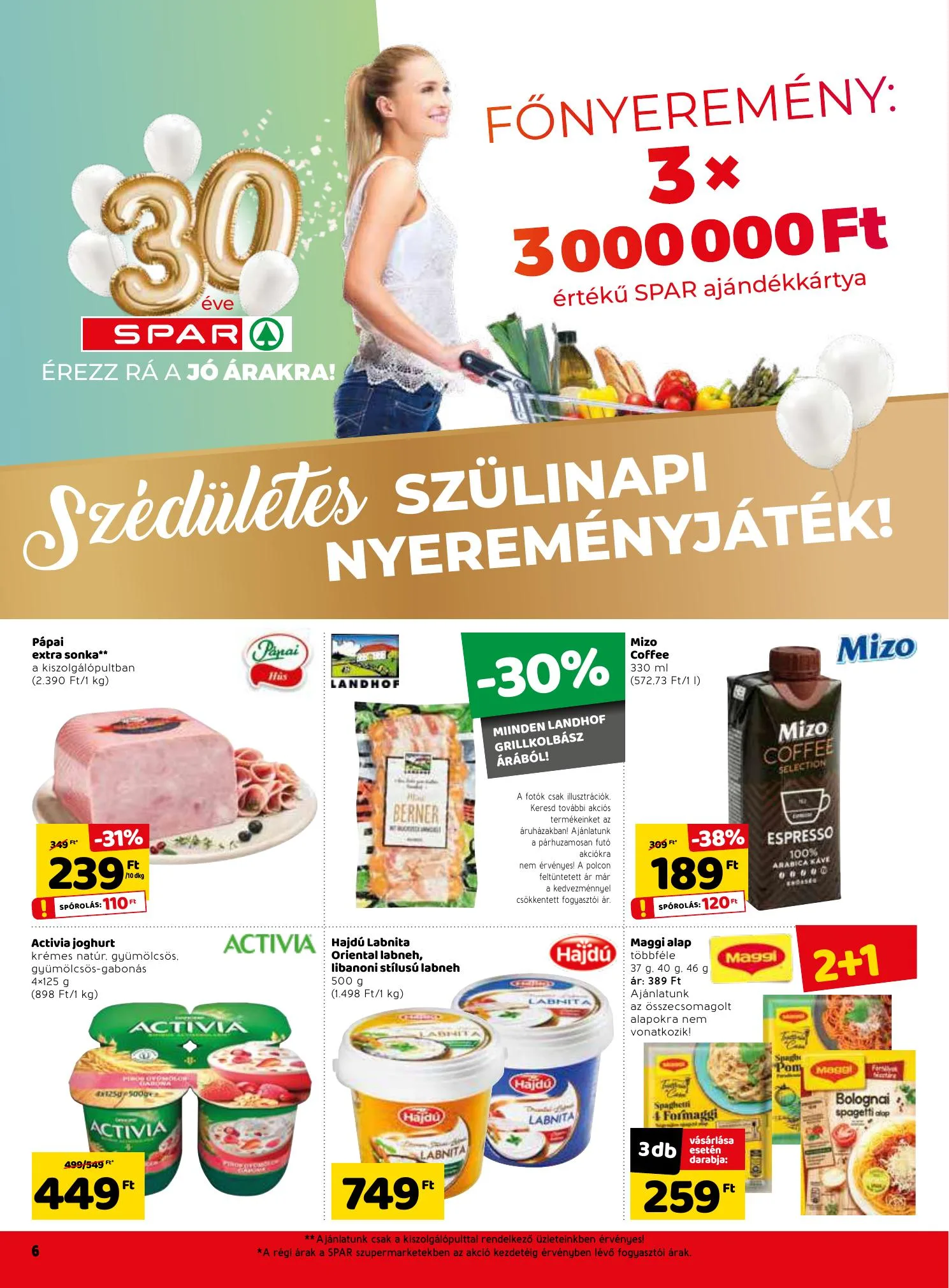 Spar akciós újság 05.13–05.19 – 6. oldal