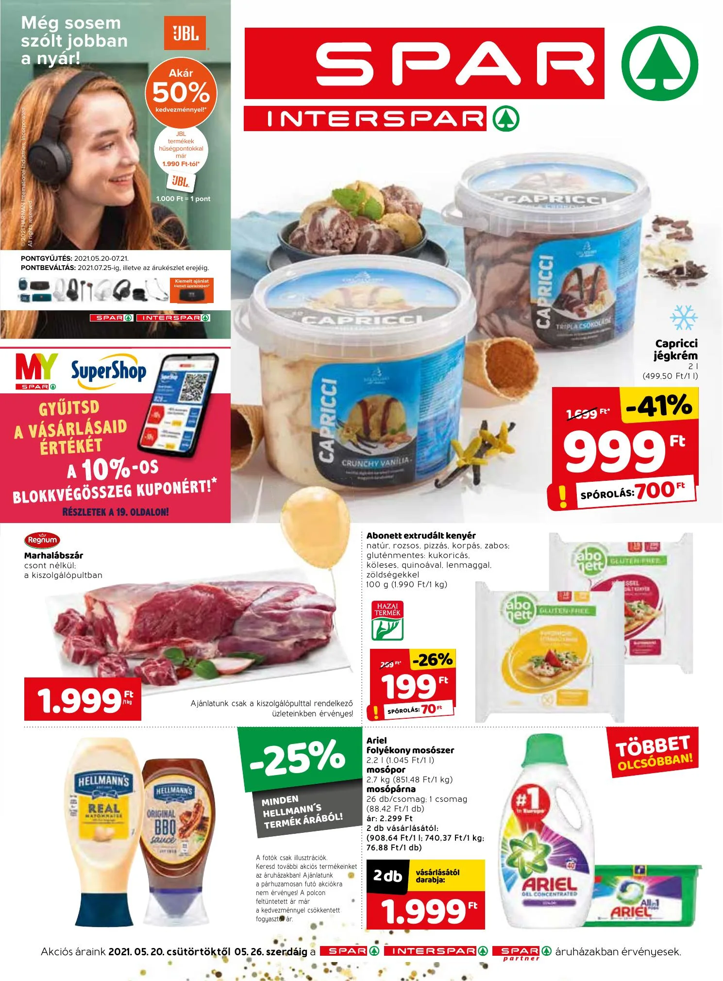 Spar akciós újság 05.20–05.26