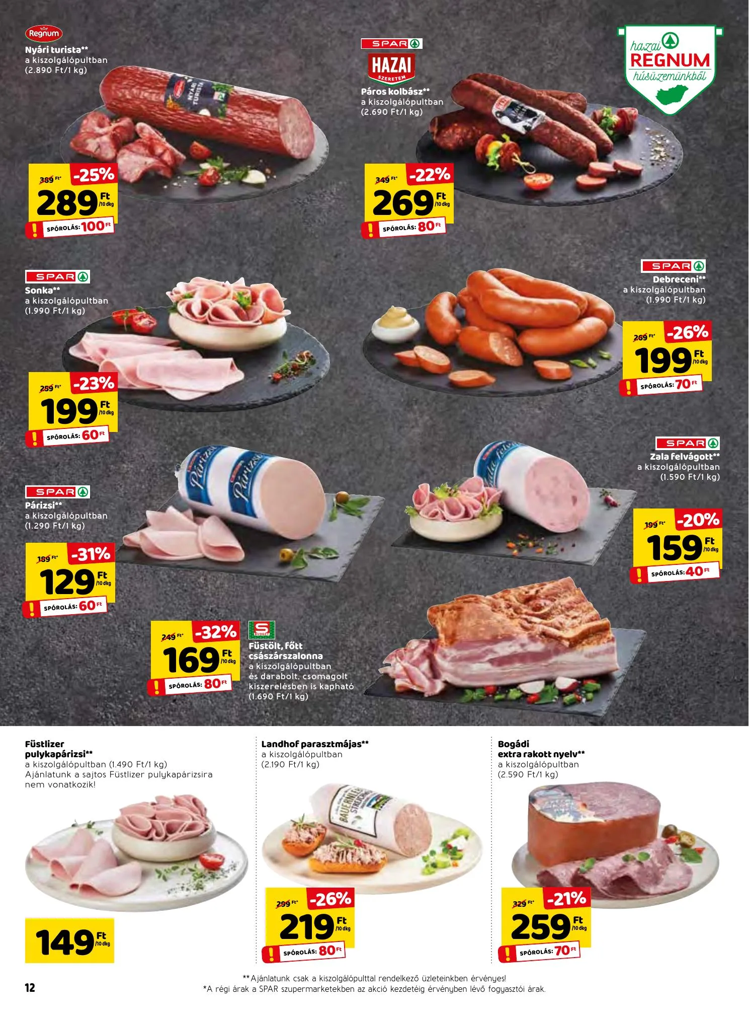 Spar akciós újság 05.20–05.26 – 12. oldal