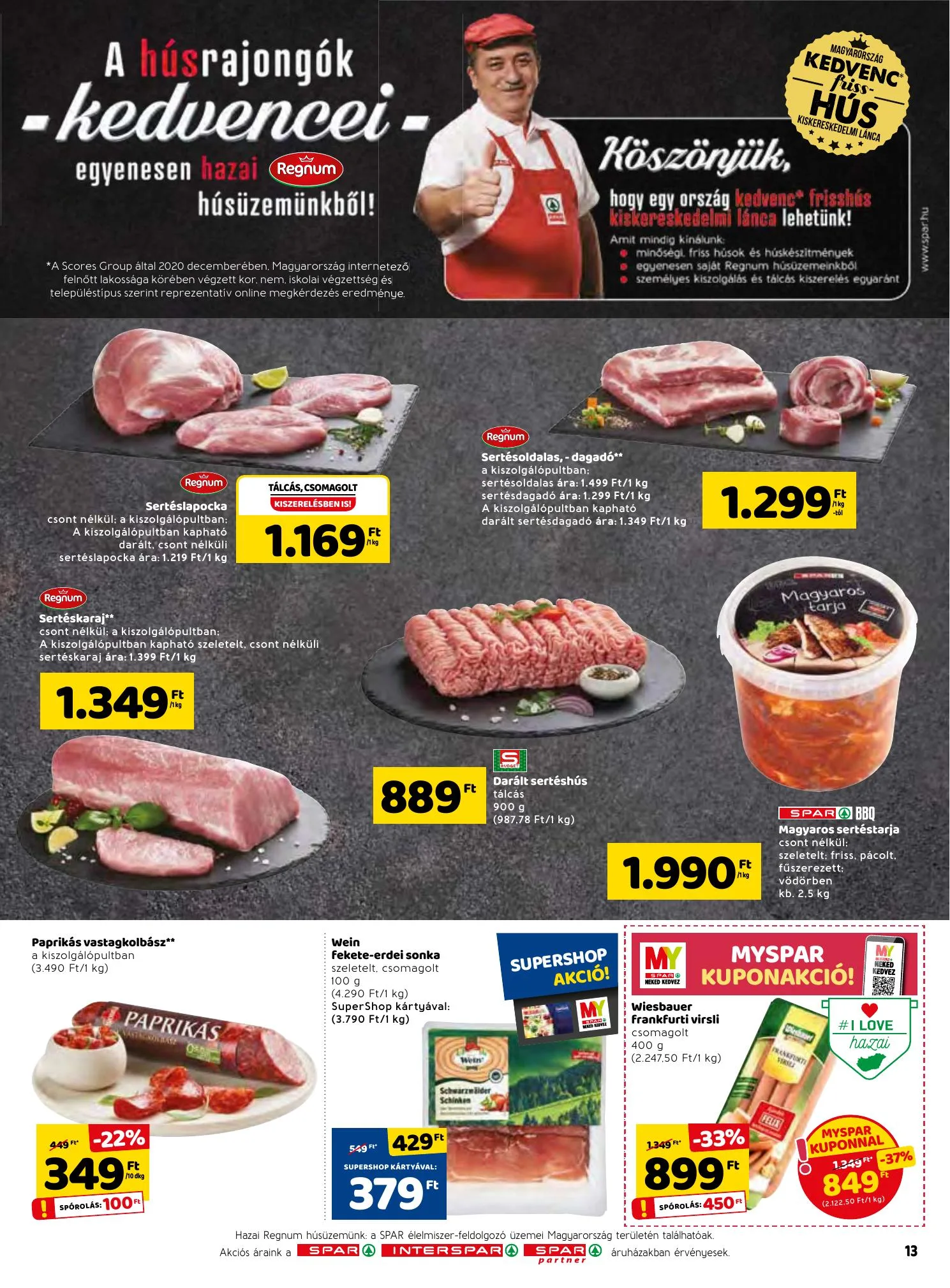 Spar akciós újság 05.20–05.26 – 13. oldal
