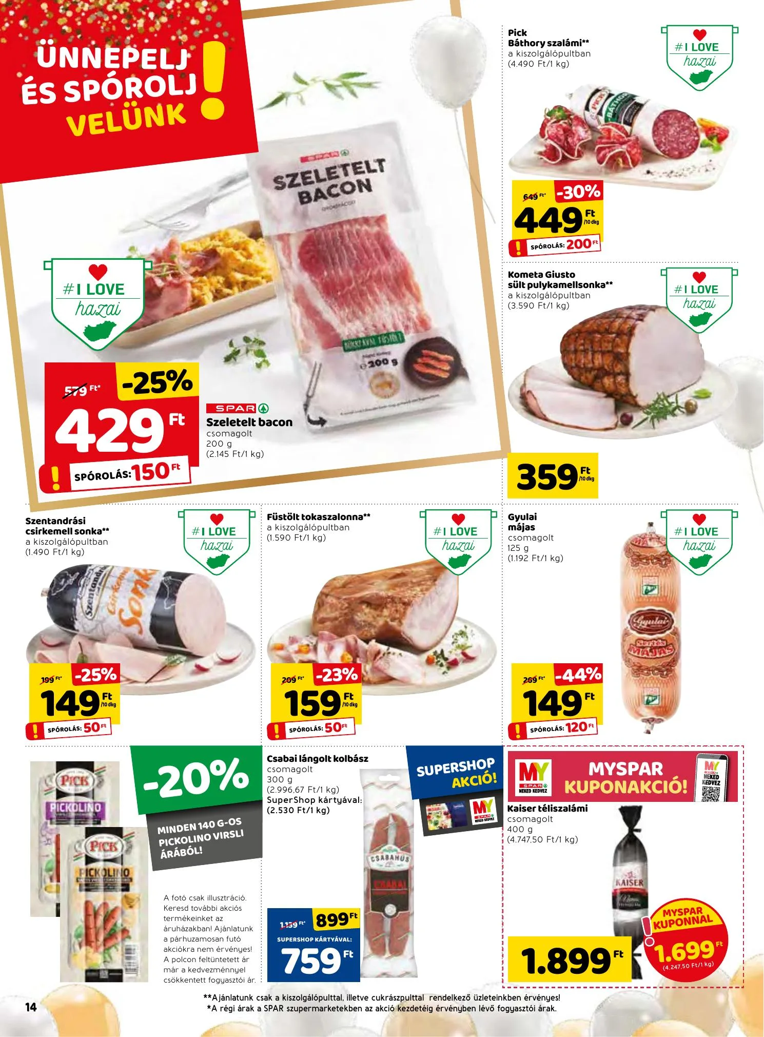 Spar akciós újság 05.20–05.26 – 14. oldal