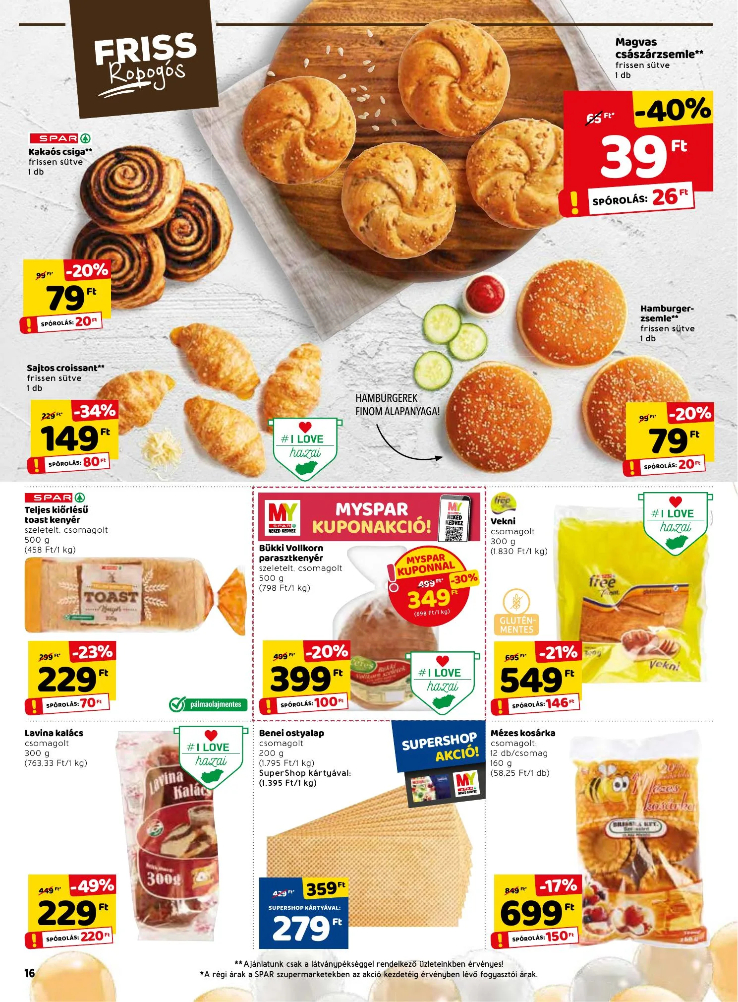 Spar akciós újság 05.20–05.26 – 16. oldal