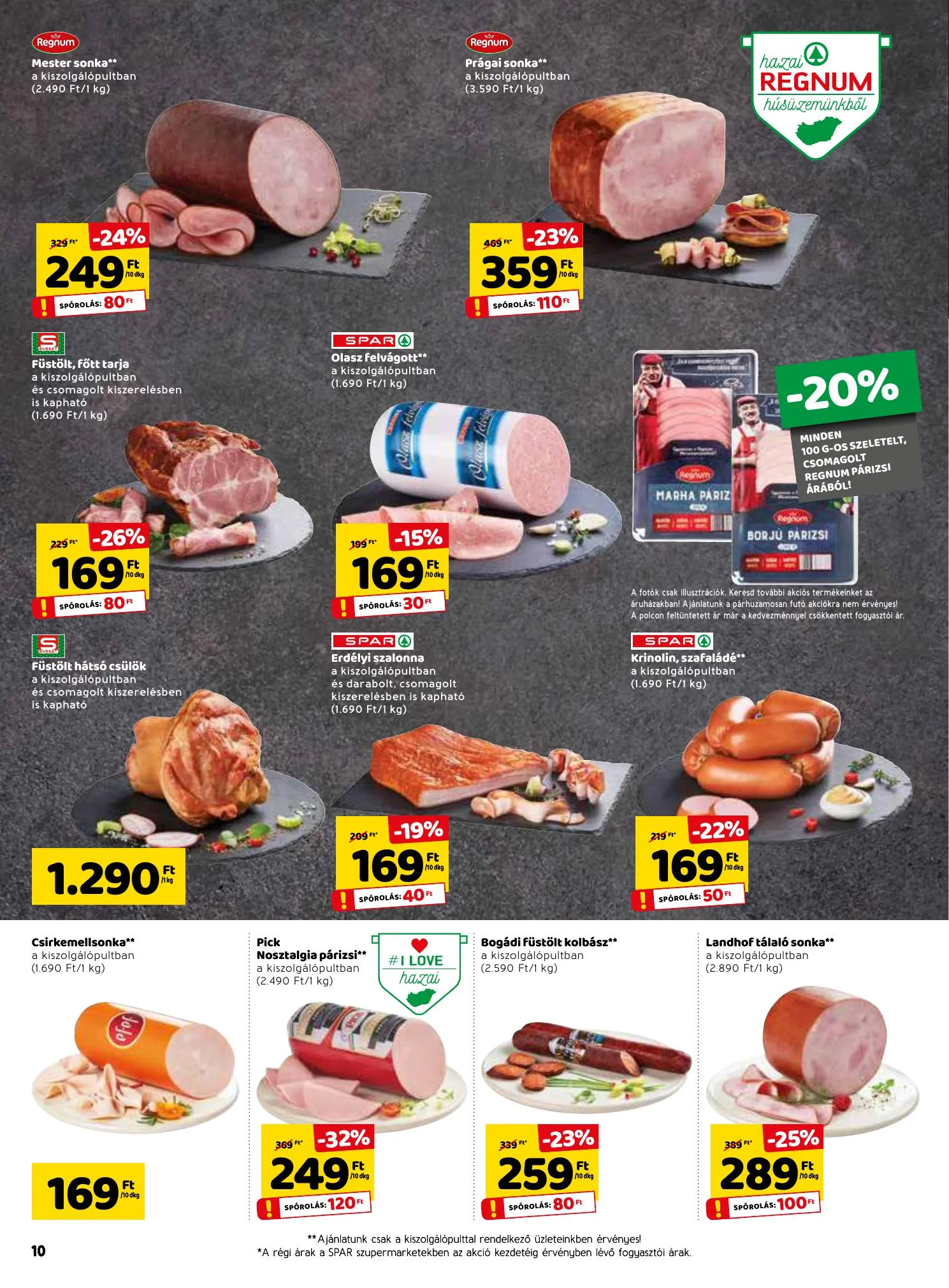 Spar akciós újság 05.27–06.02 – 10. oldal