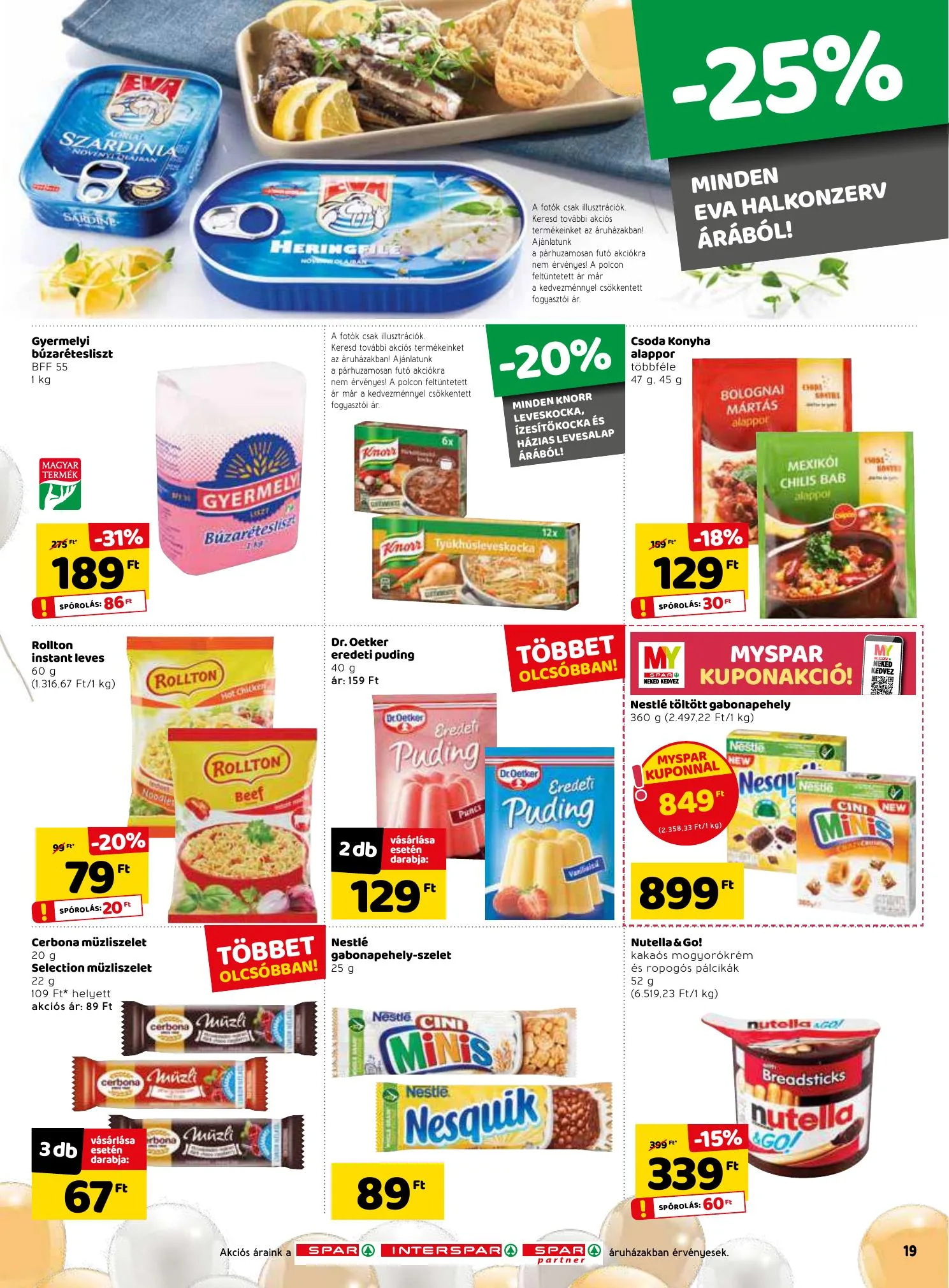 Spar akciós újság 05.27–06.02 – 19. oldal