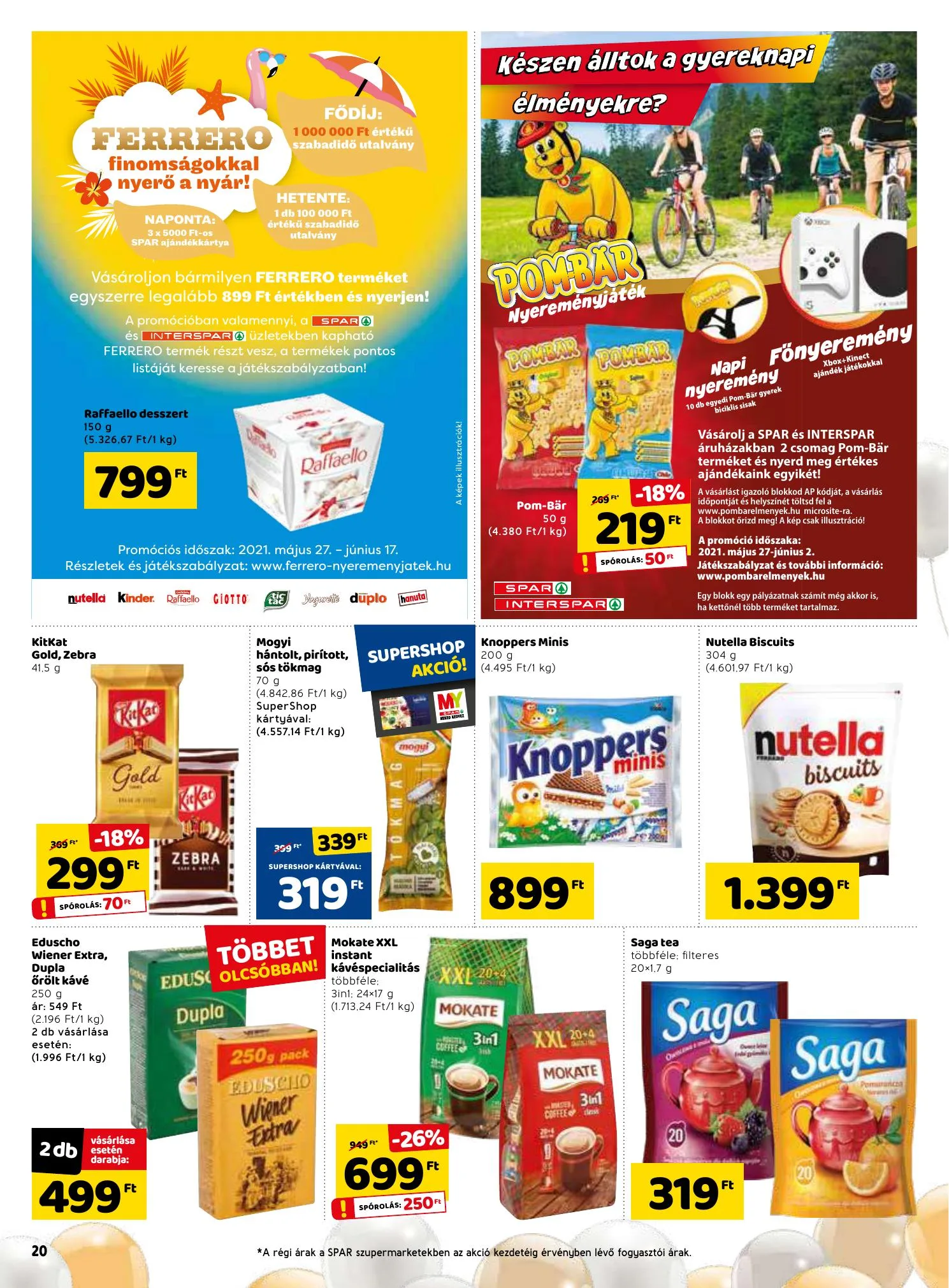 Spar akciós újság 05.27–06.02 – 20. oldal