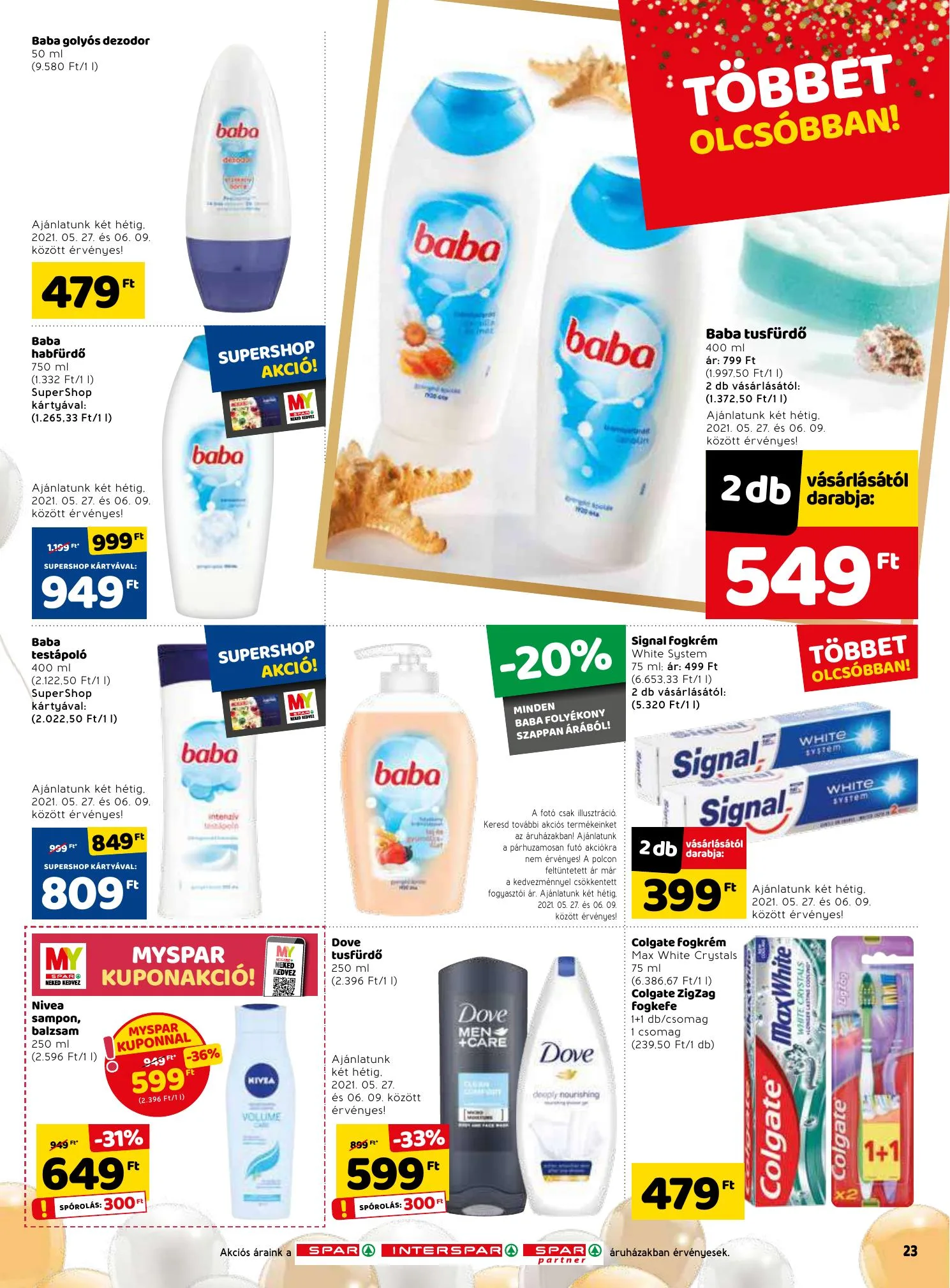 Spar akciós újság 05.27–06.02 – 23. oldal