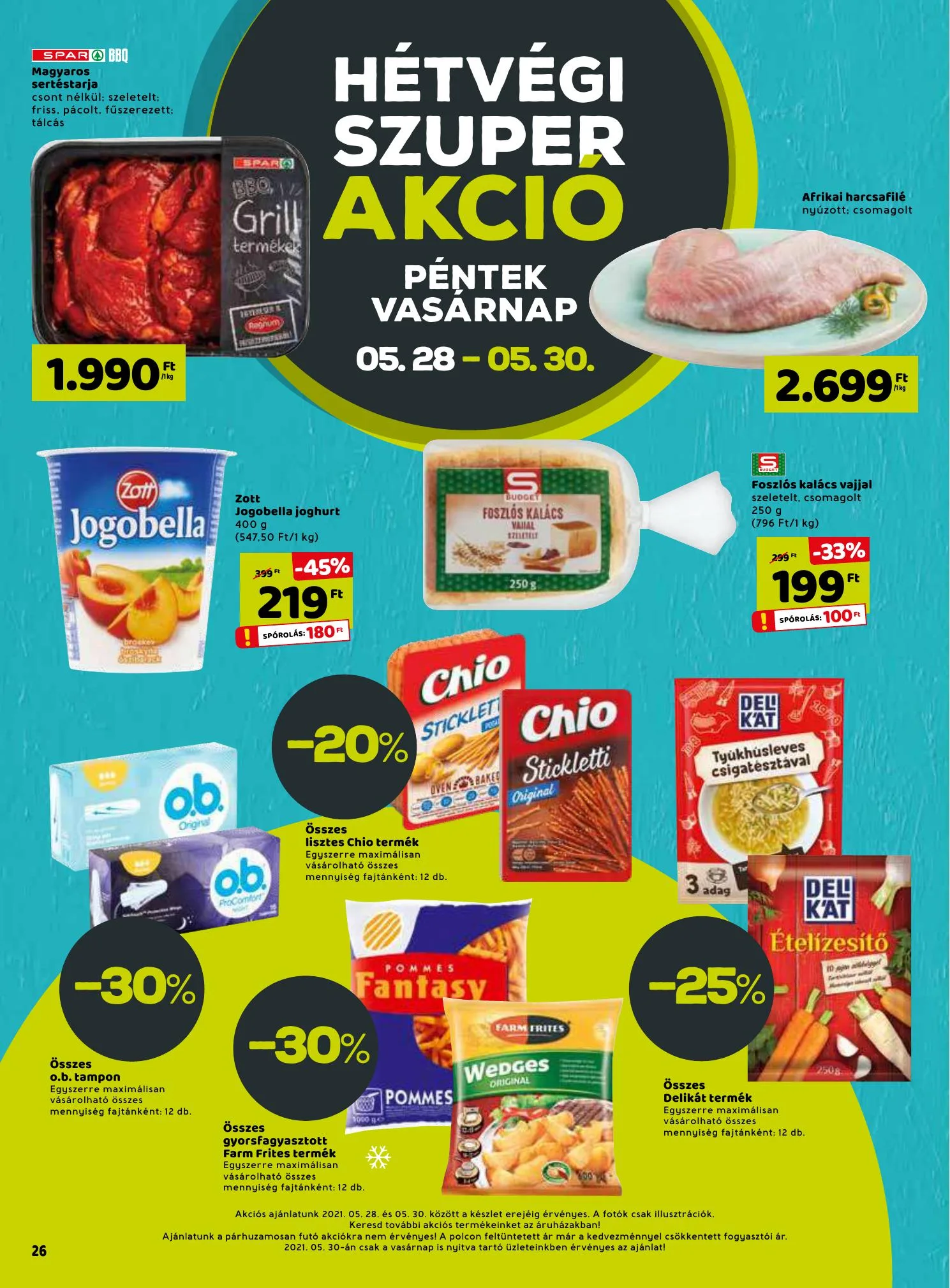 Spar akciós újság 05.27–06.02 – 26. oldal