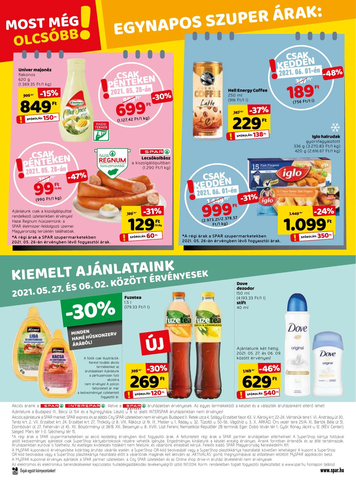 Spar akciós újság 05.27–06.02 – 28. oldal
